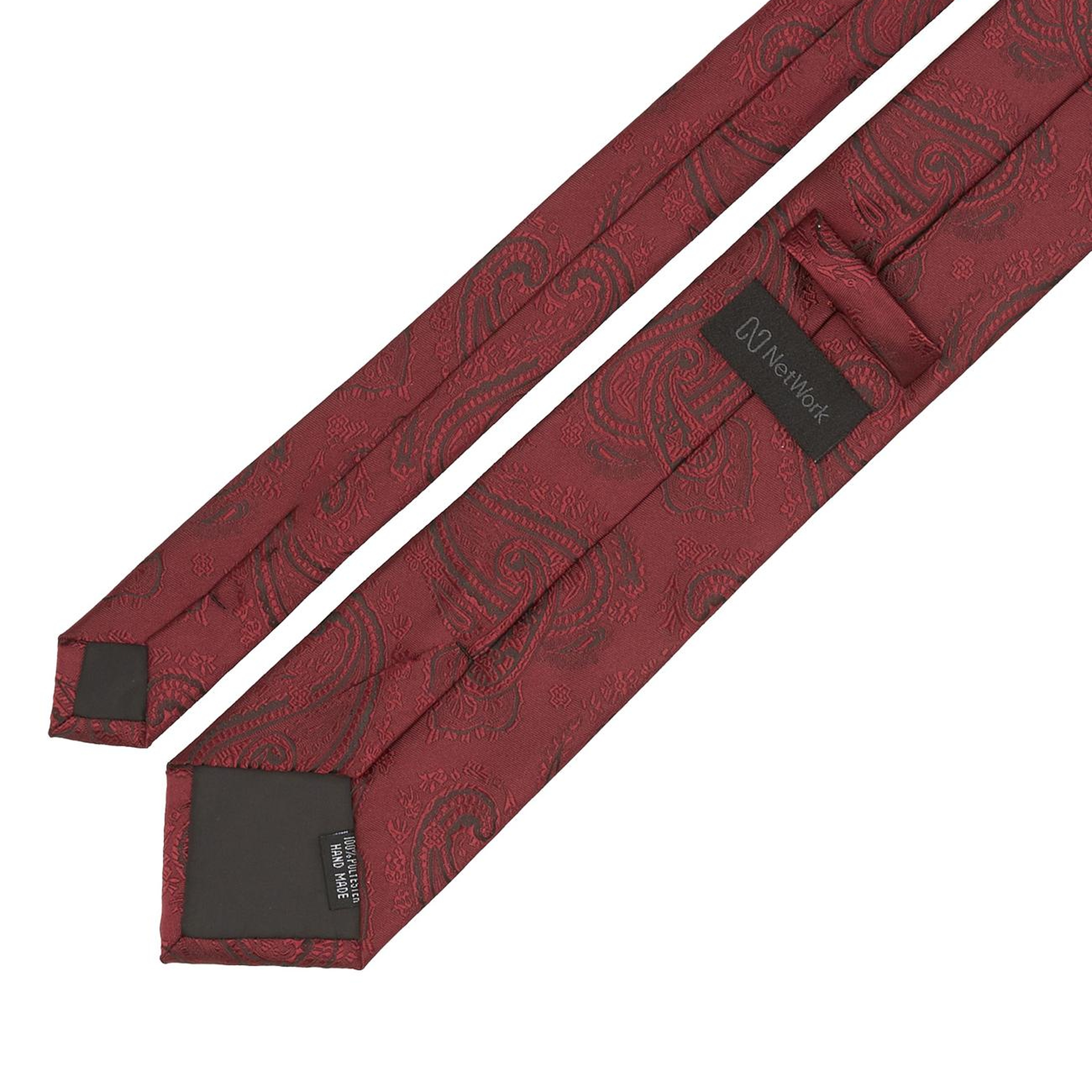 Network Erkek Bordo Kravat