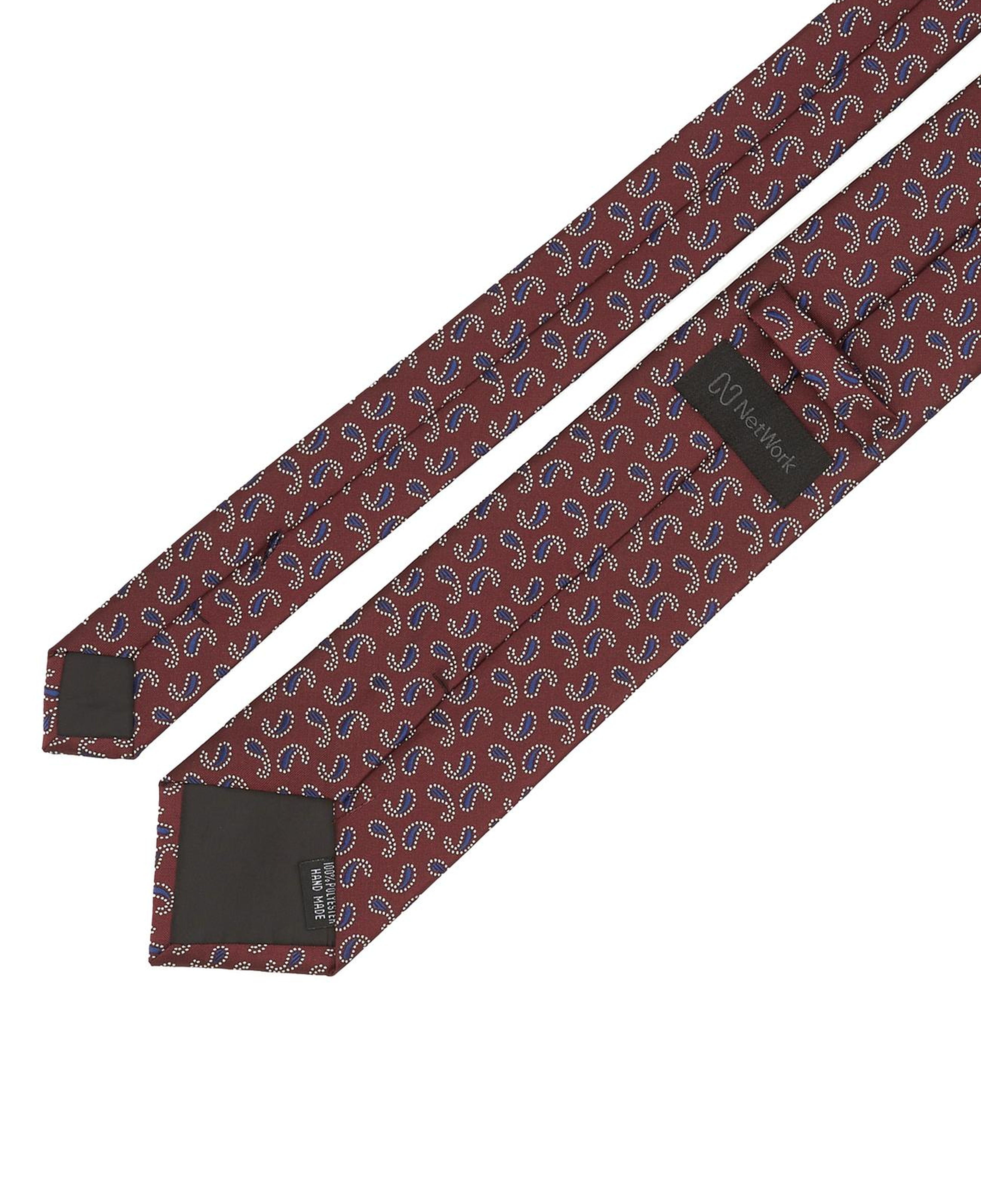 Network Erkek Bordo Kravat