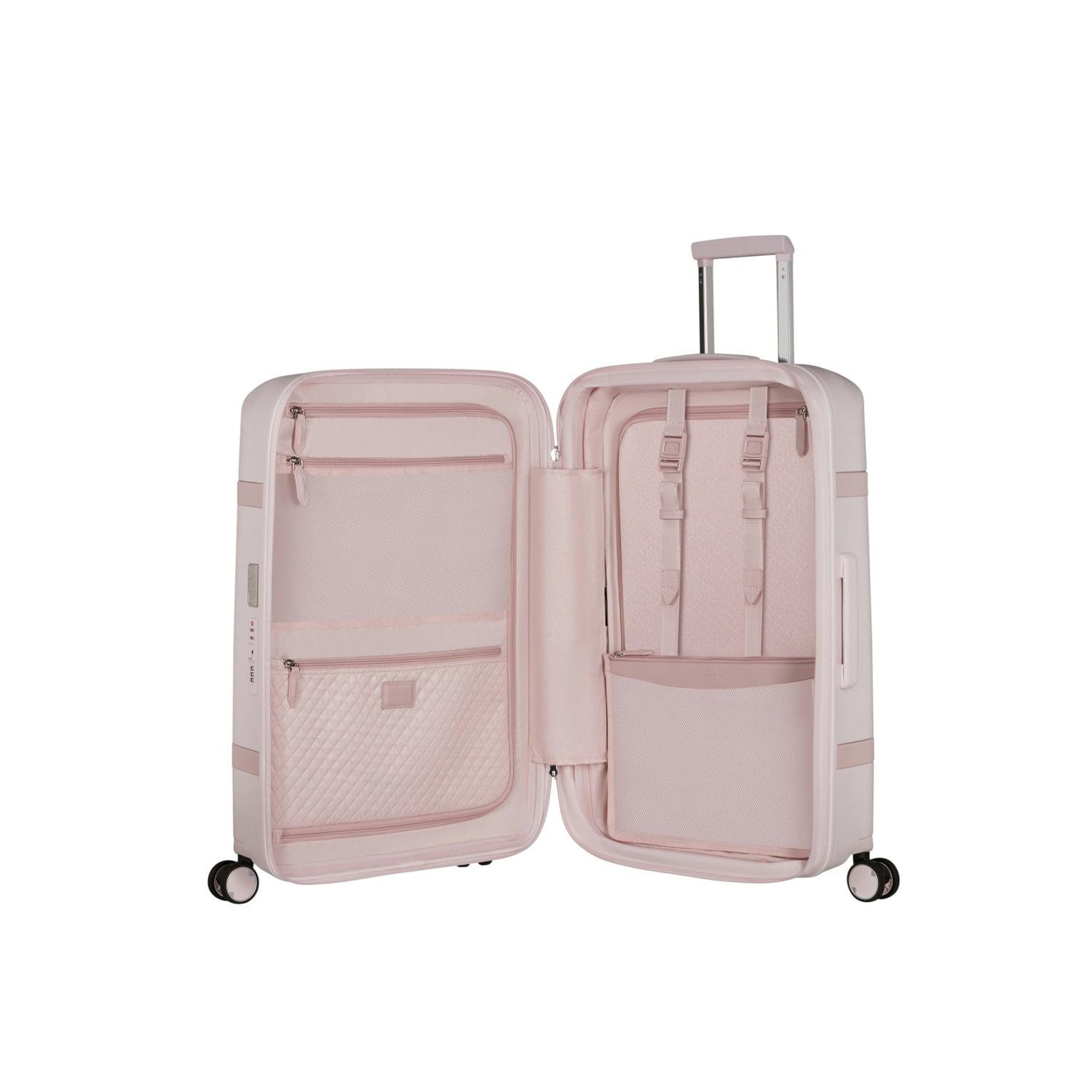 Samsonite Image Pembe - 4 Tekerlekli Körüklü 69/25 Orta Boy Valiz