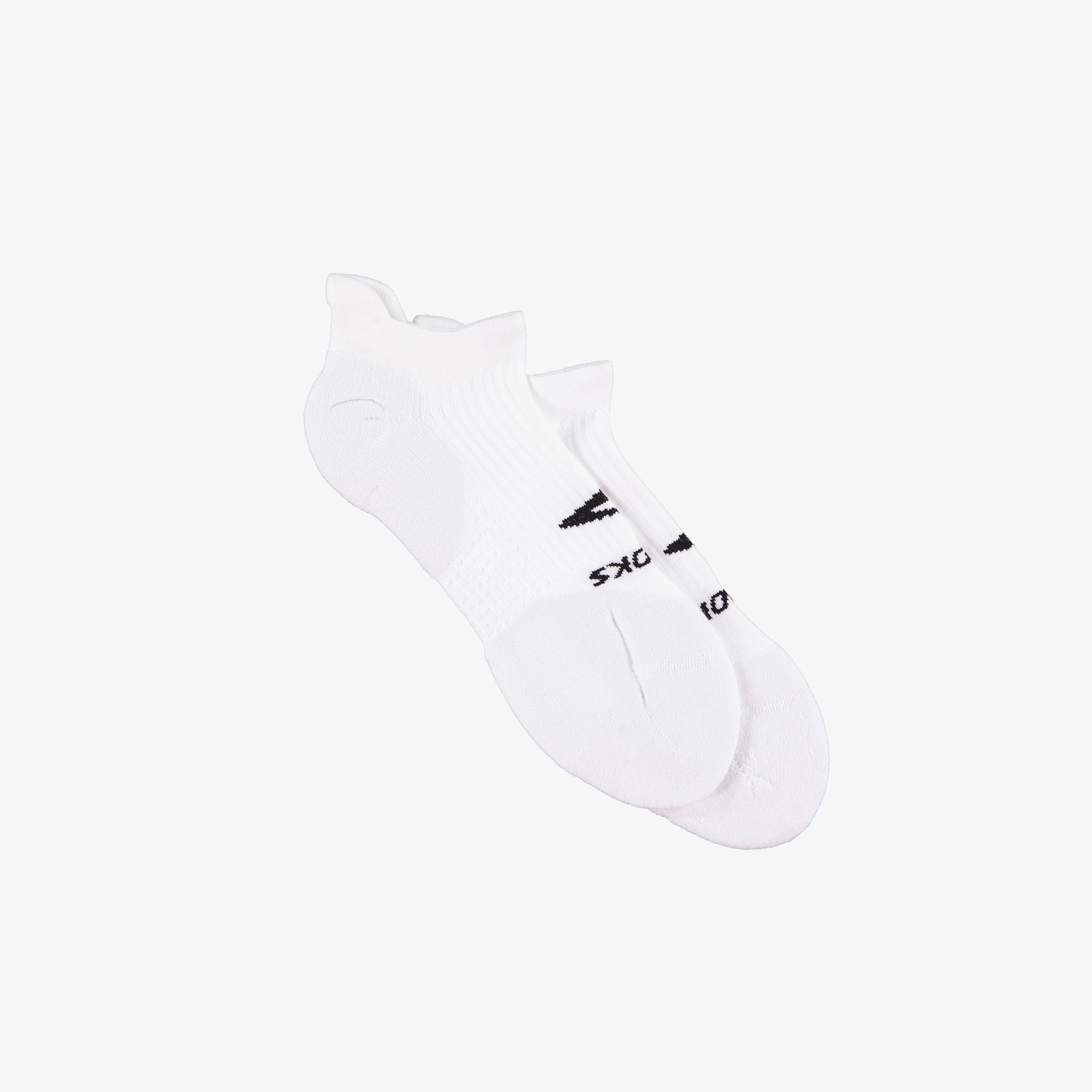 Brooks Ghost No Show Unisex Beyaz Çorap