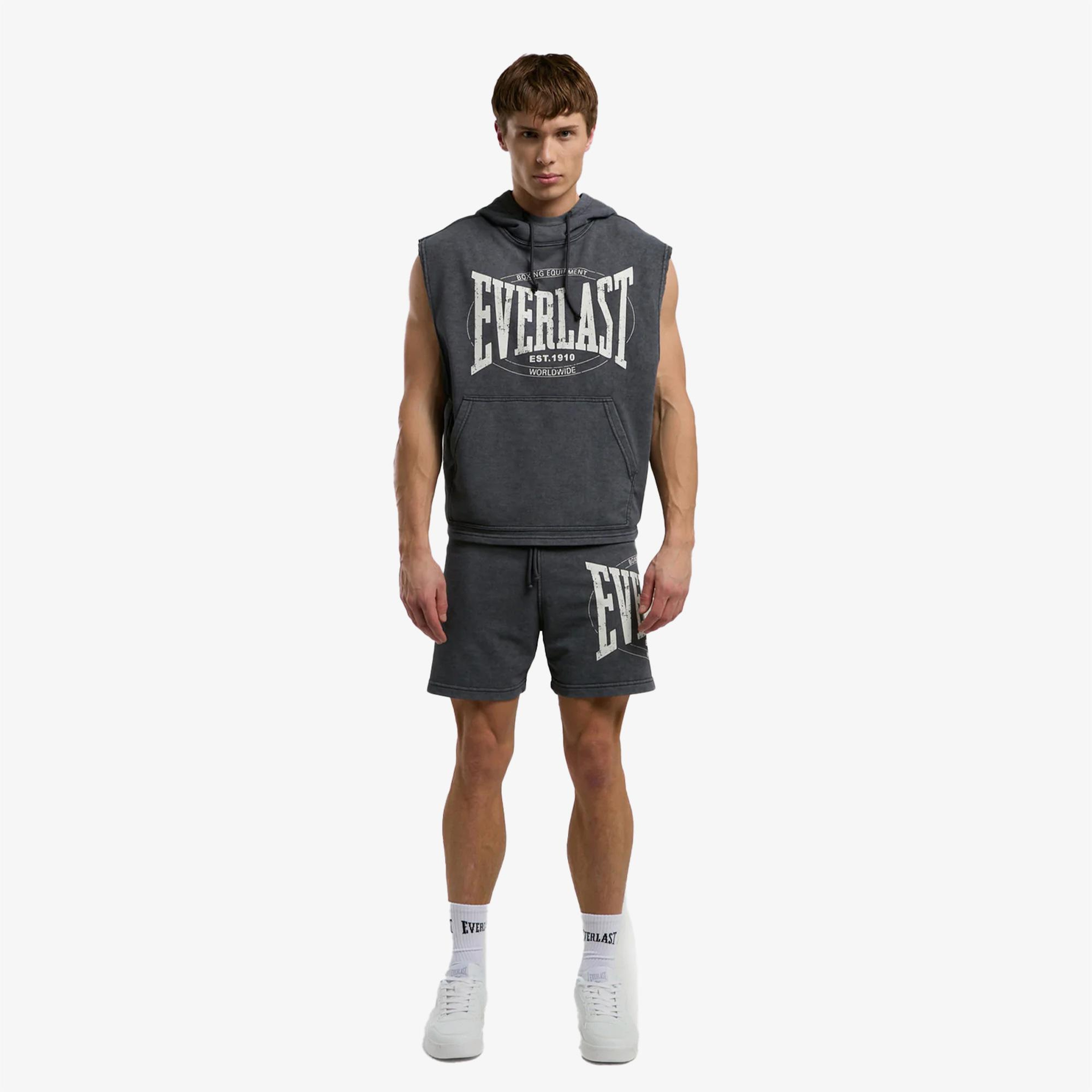 Everlast Everlast Authentic Boxing Erkek Gri T-Shirt