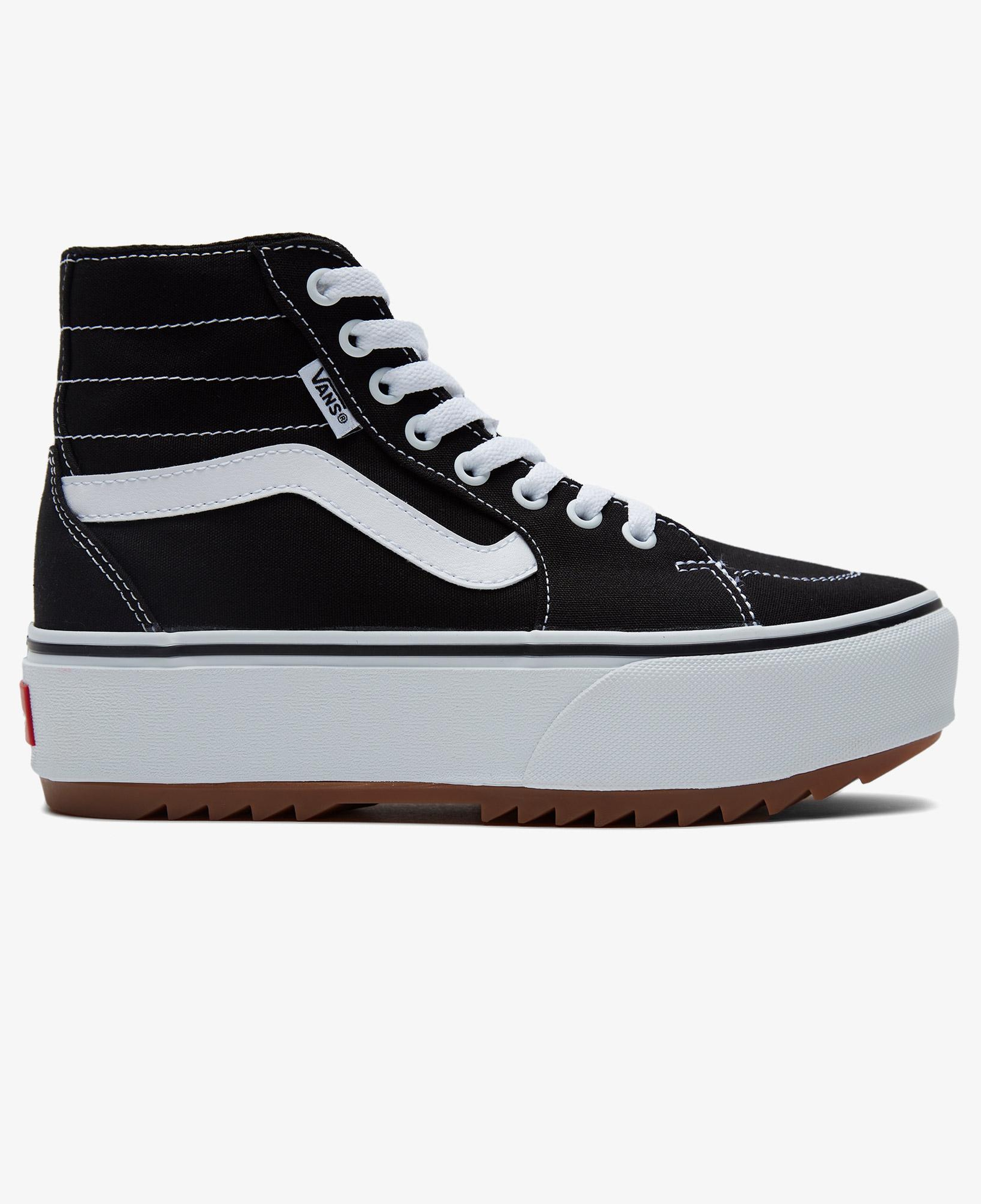 Vans Filmore Hi Tapered Platform St Kadın Siyah Sneaker