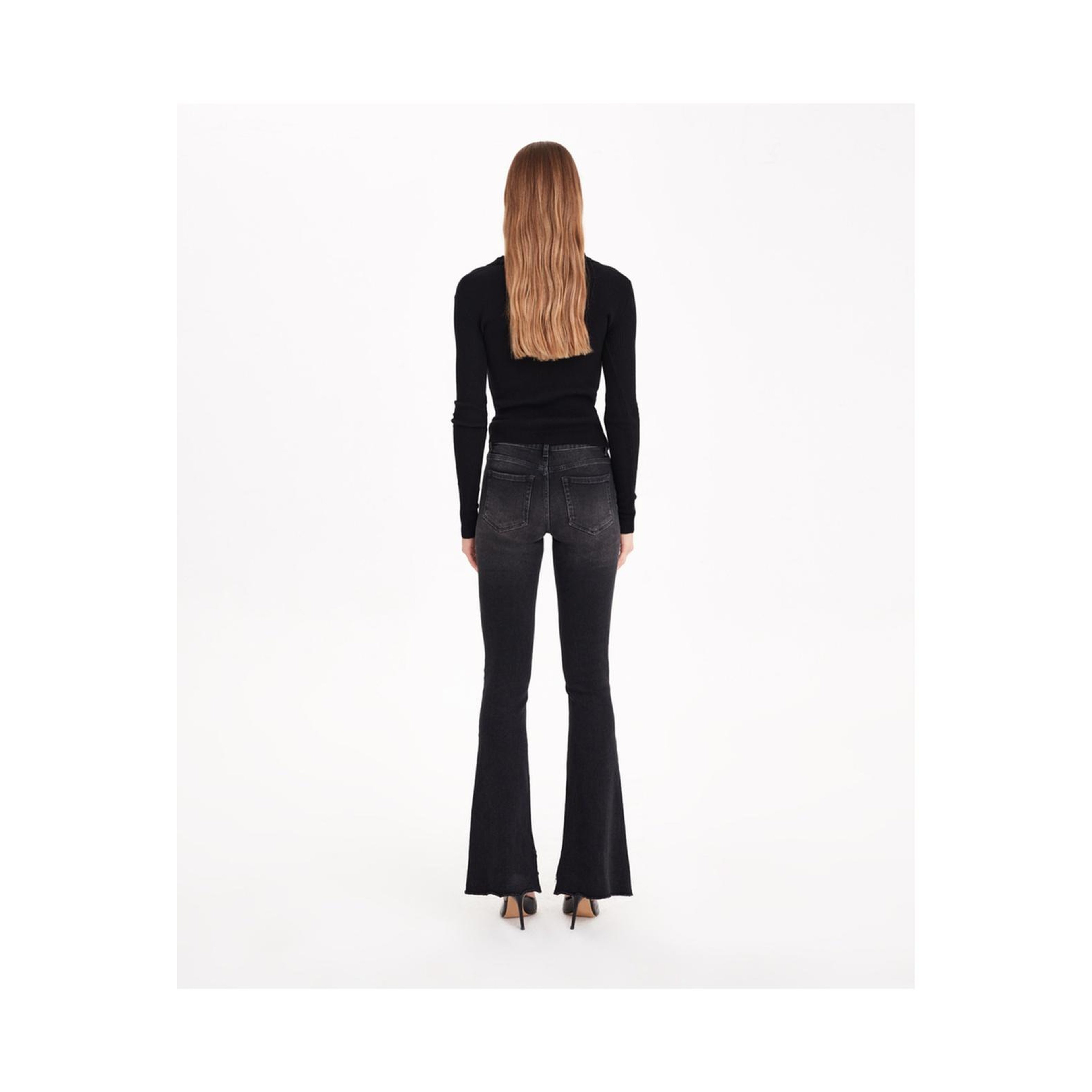 Sagaza Aletta Jeans Kadın Antrasit