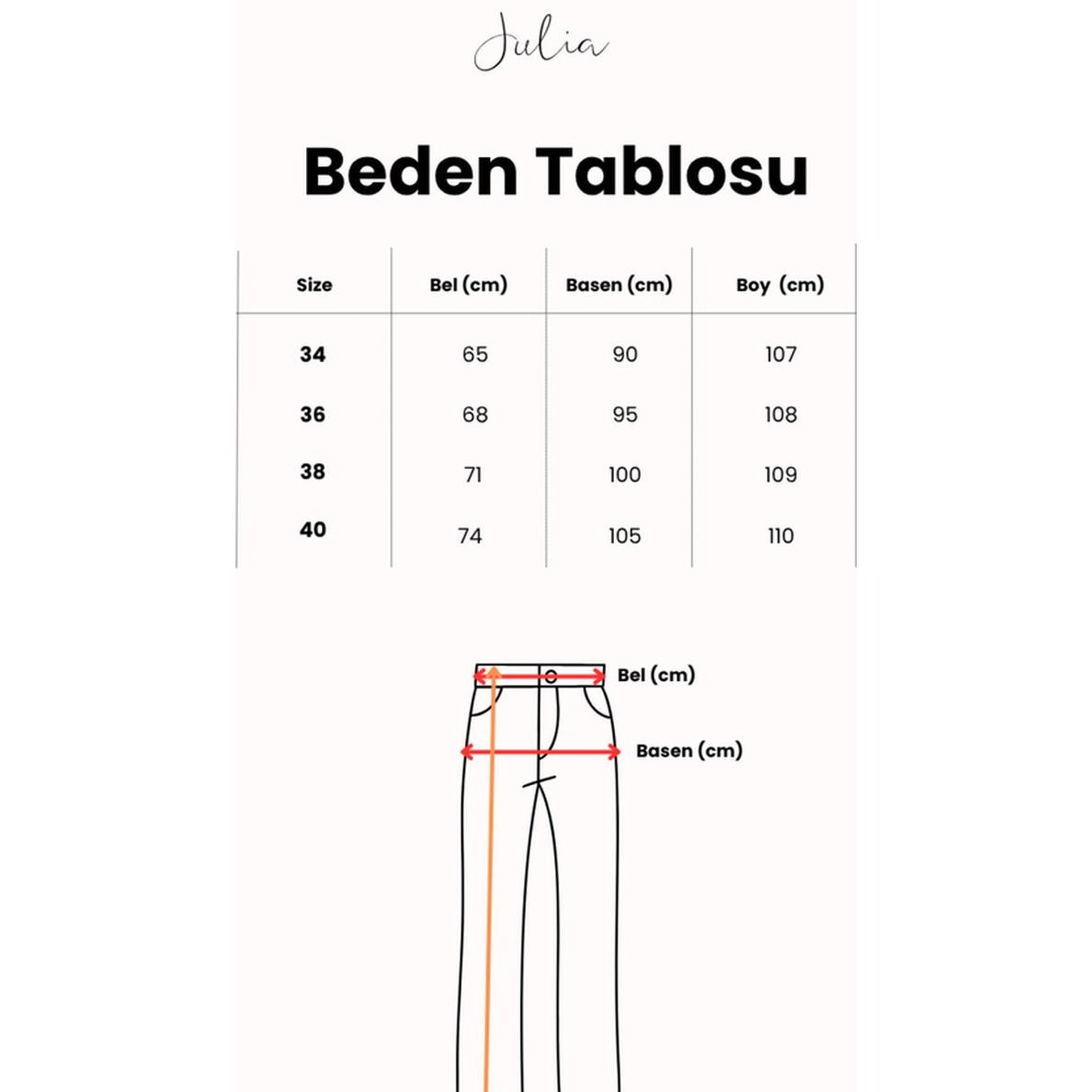Sagaza Julia Jean Kadın Mavi