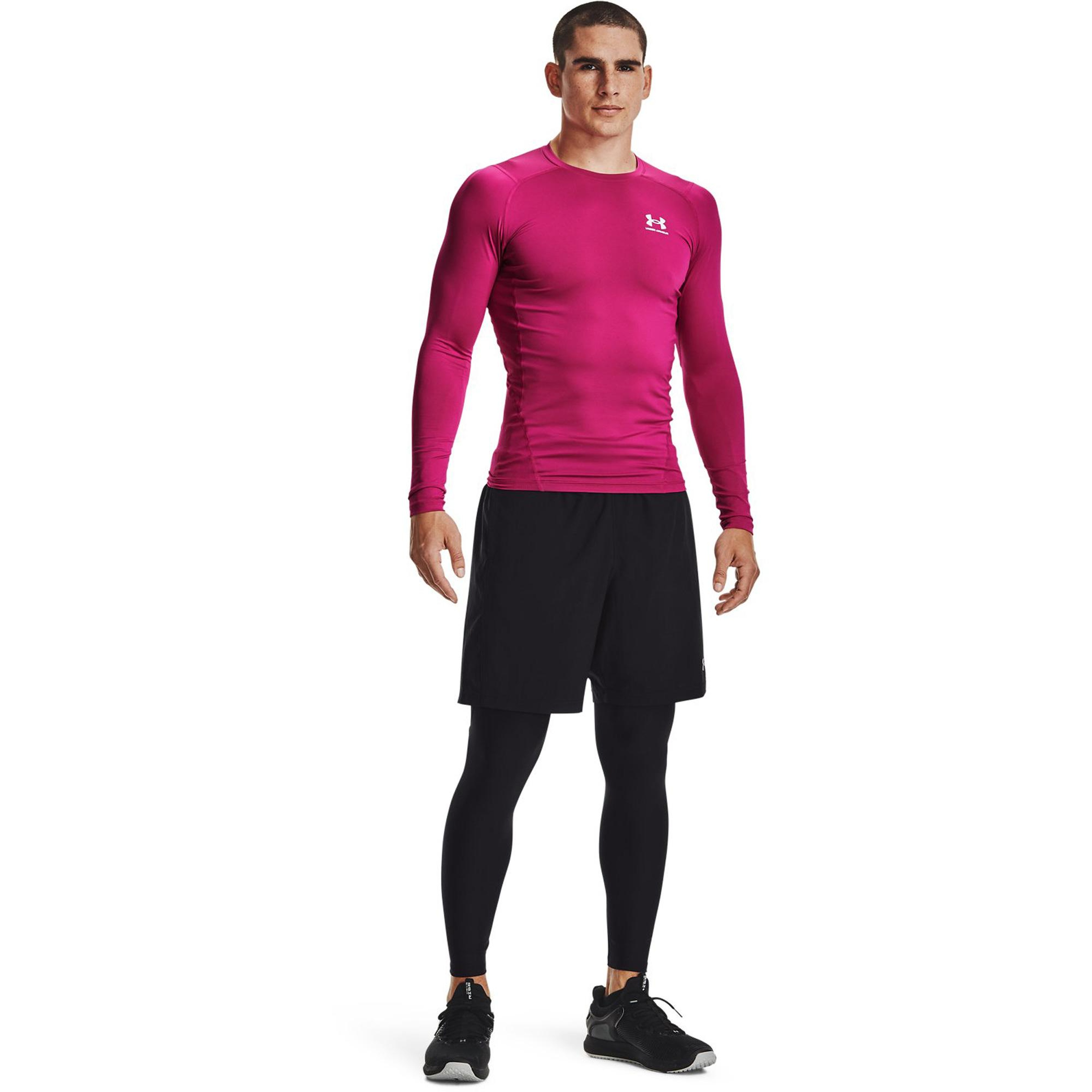 Under Armour Hg Armour Leggings Erkek Siyah Antrenman Taytı