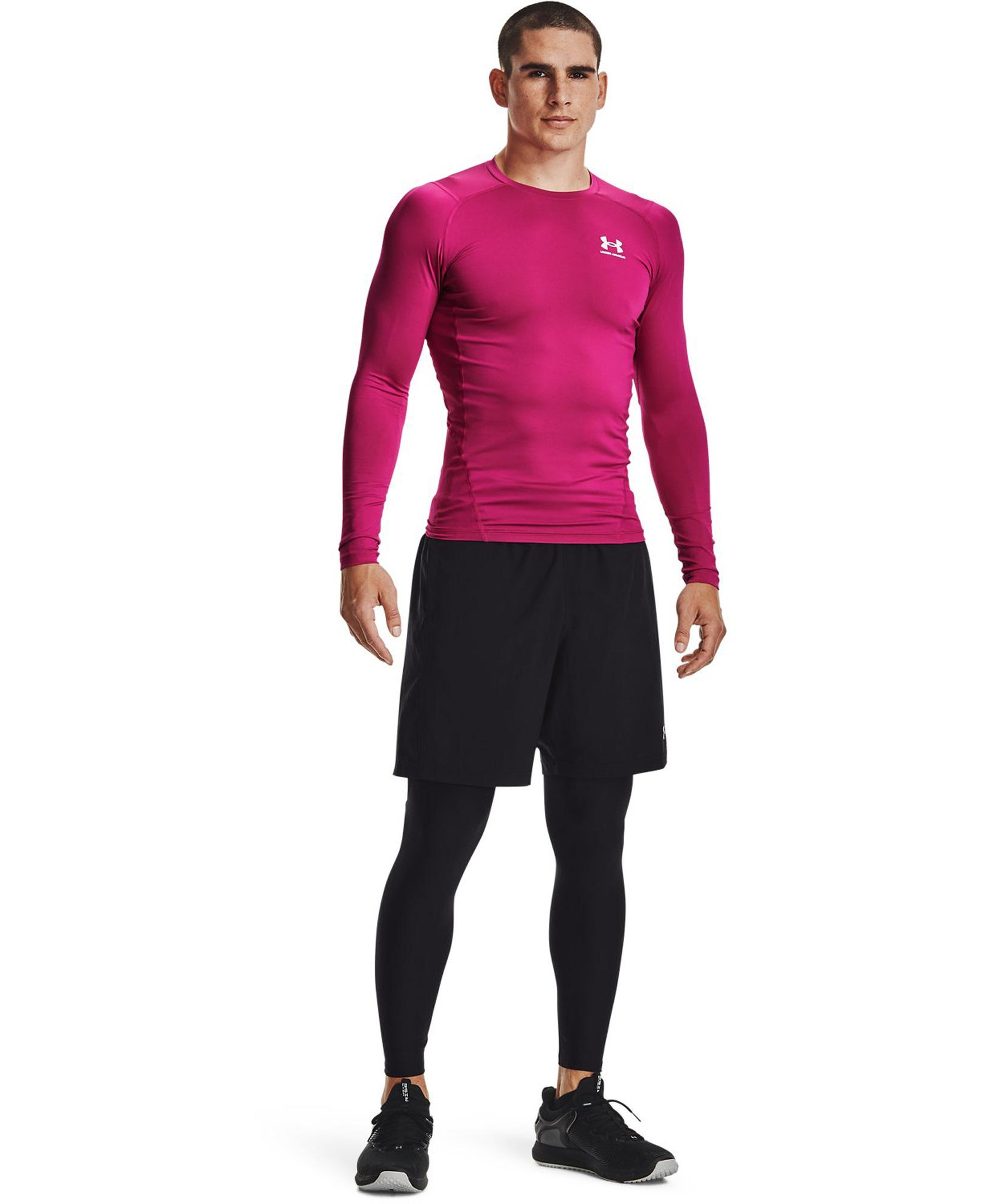 Under Armour Hg Armour Leggings Erkek Siyah Antrenman Taytı