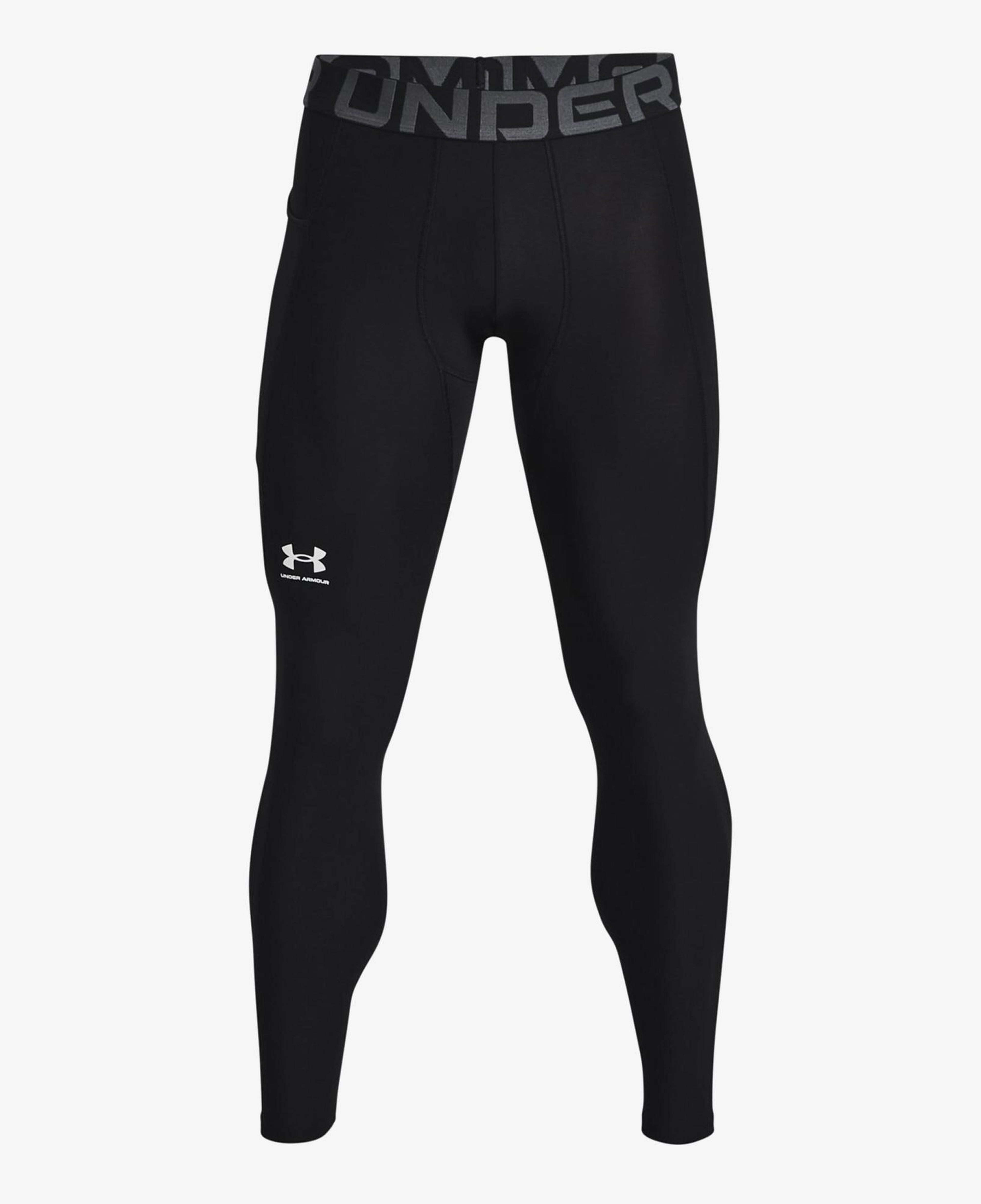 Under Armour Hg Armour Leggings Erkek Siyah Antrenman Taytı