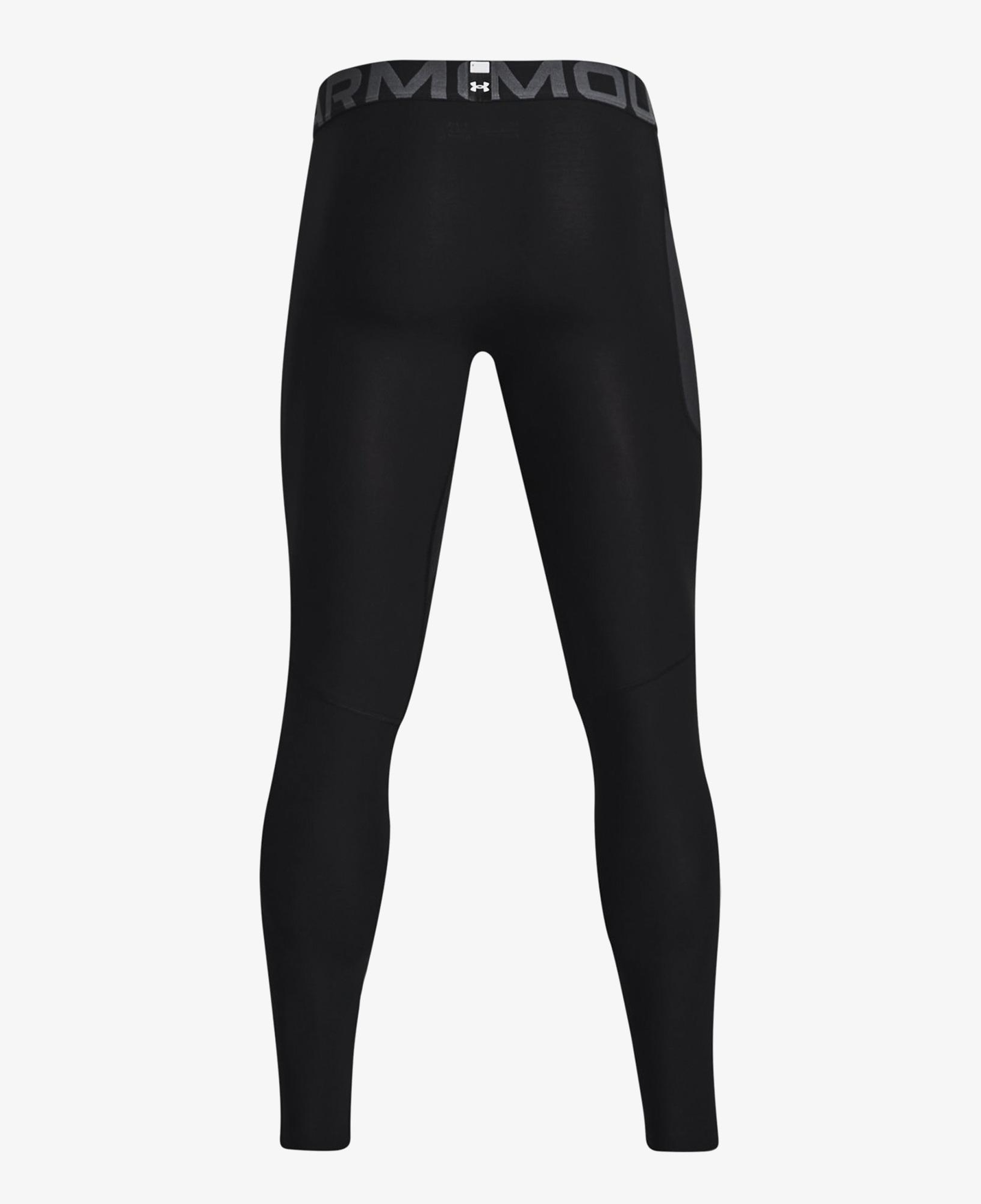 Under Armour Hg Armour Leggings Erkek Siyah Antrenman Taytı