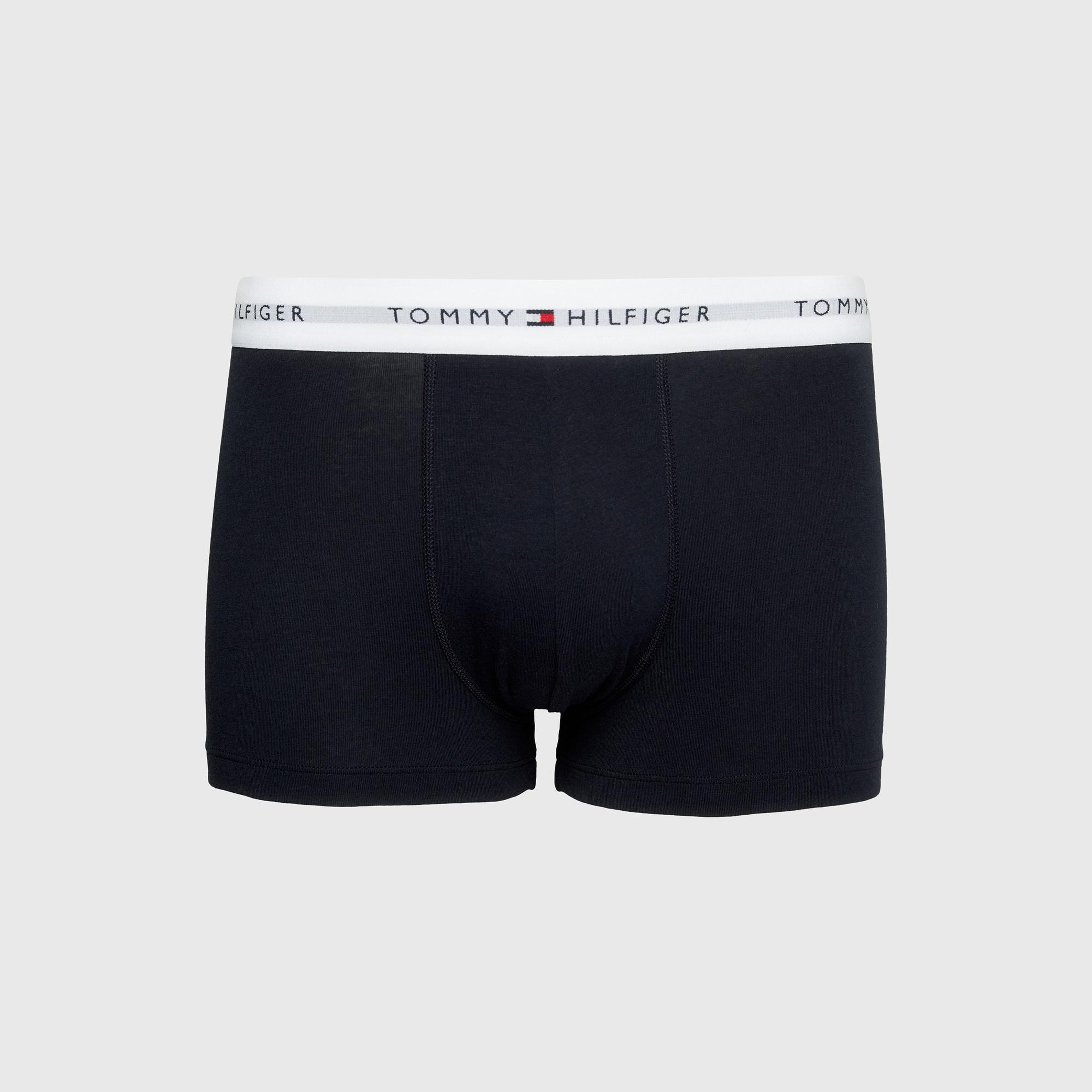 Tommy Hilfiger 3'lü Trunk Erkek Siyah Boxer