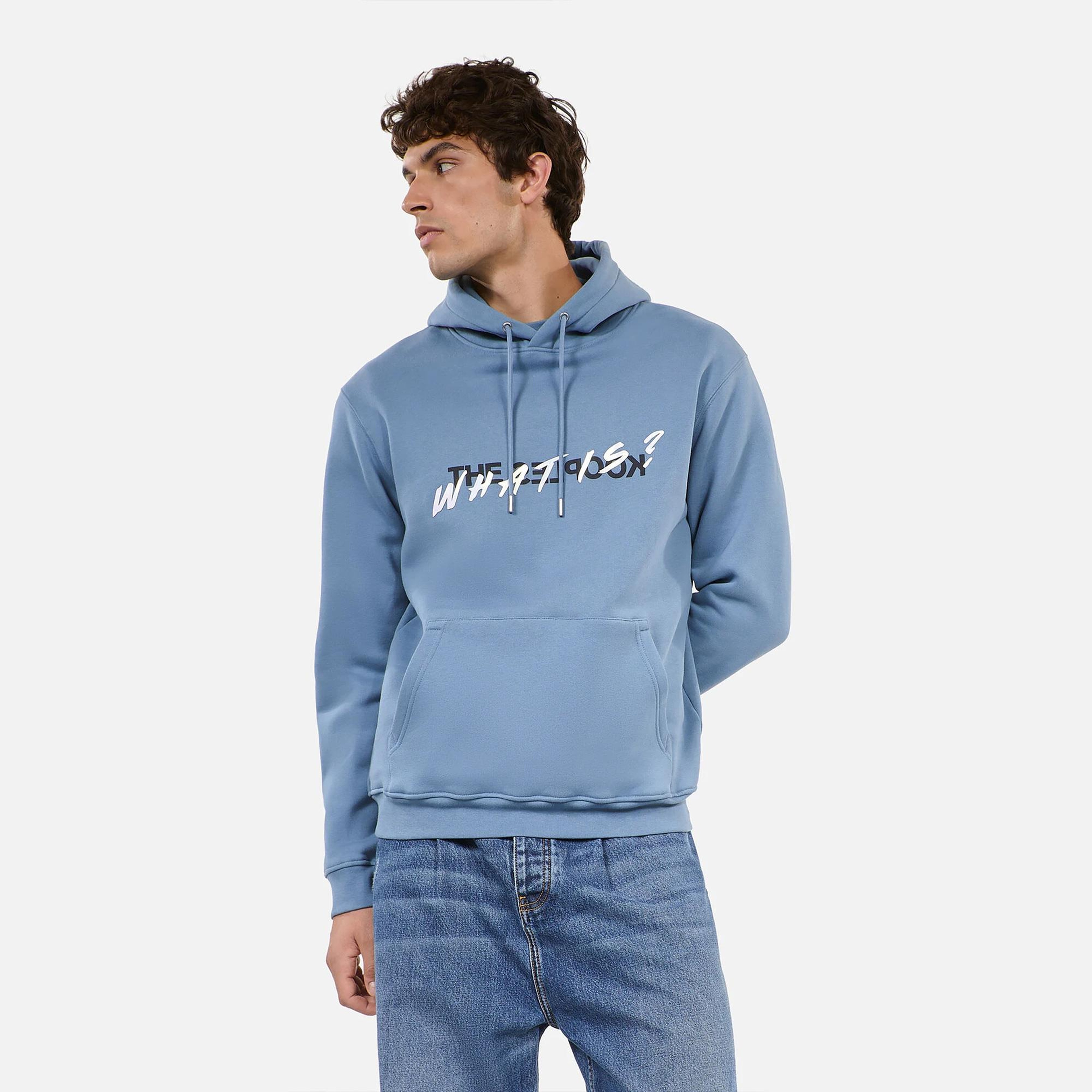 THE KOOPLES ERKEK MAVİ SWEATSHIRT