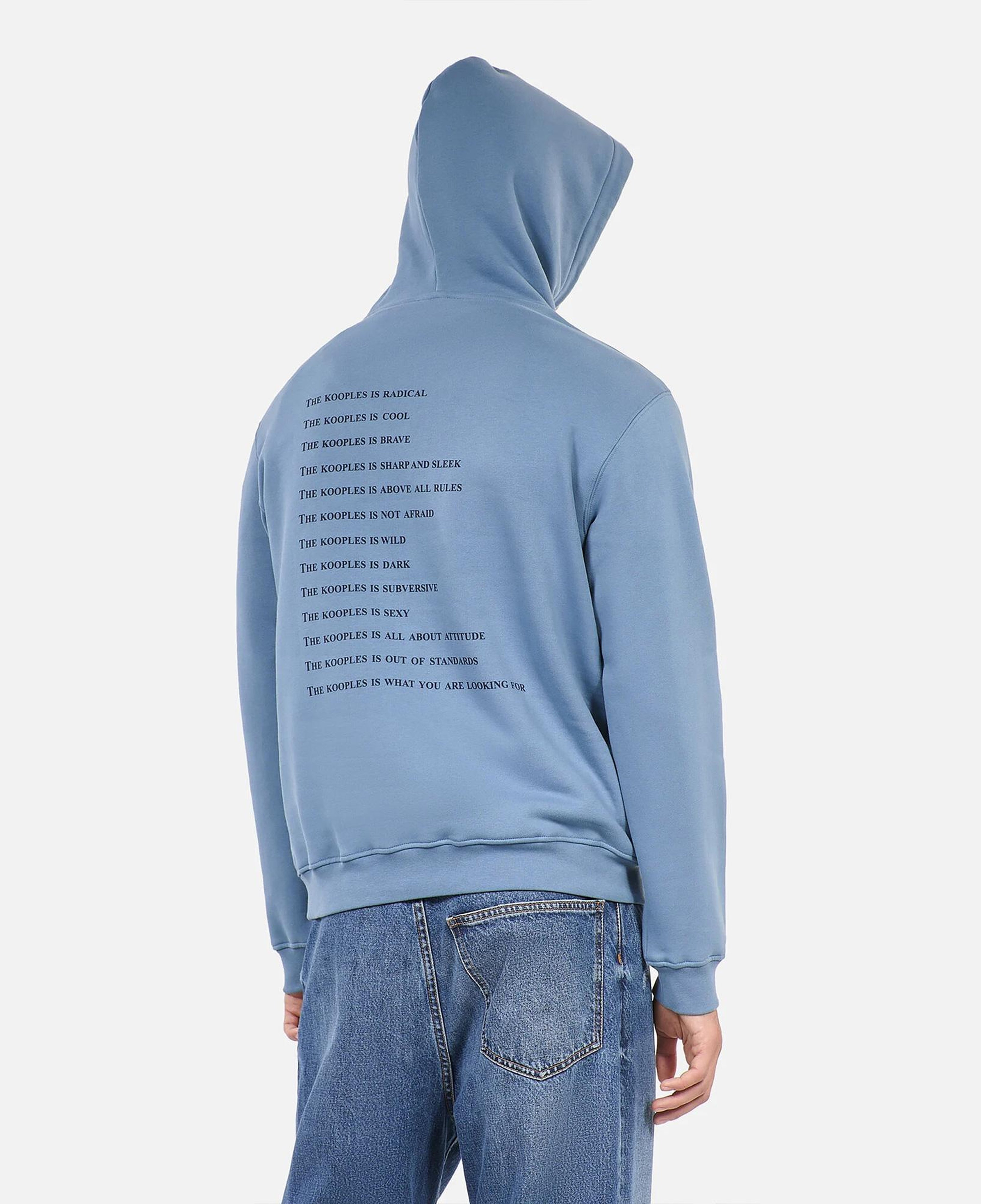 THE KOOPLES ERKEK MAVİ SWEATSHIRT
