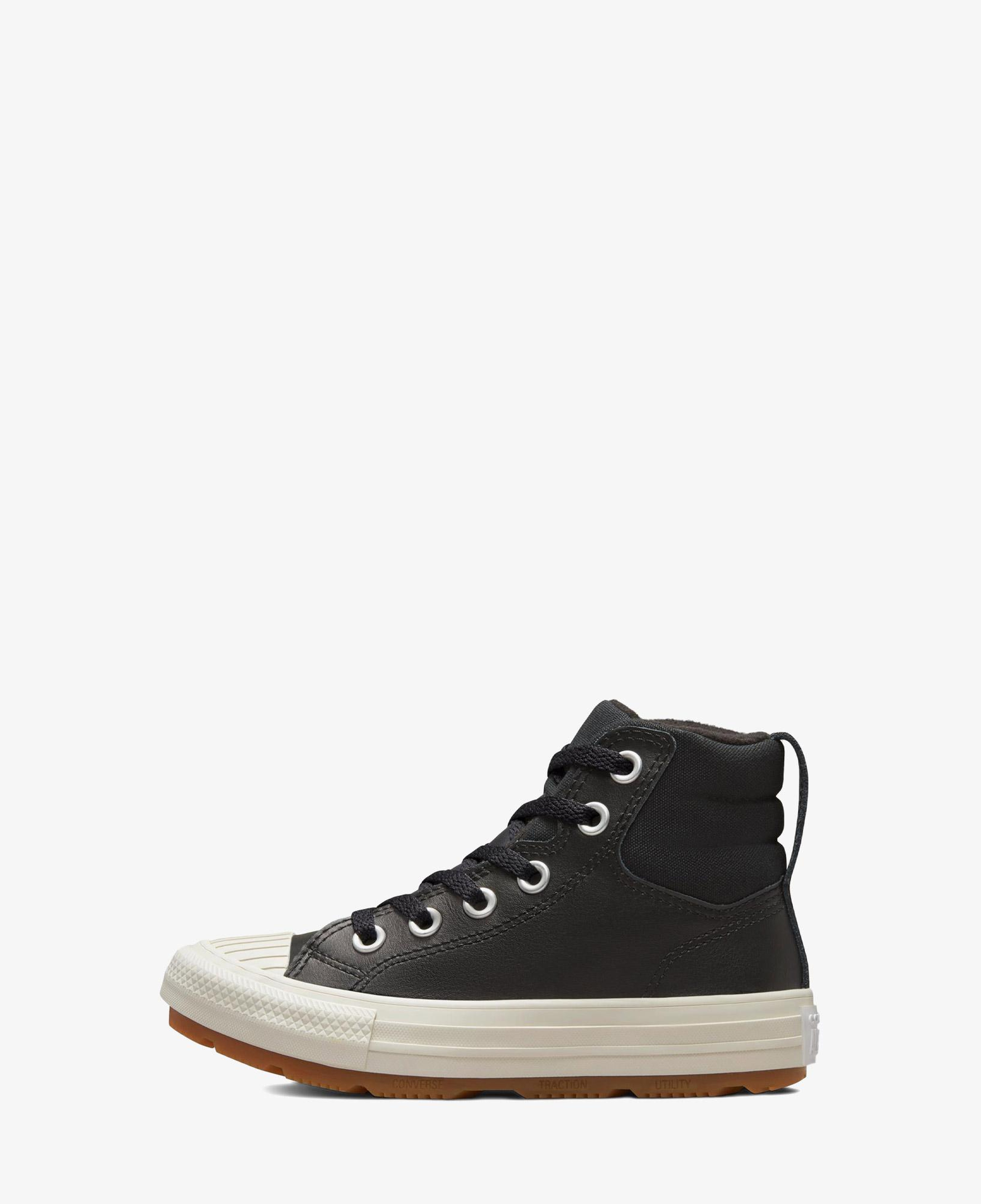 Converse Chuck Taylor All Star Berkshire Çocuk Siyah Deri Bot