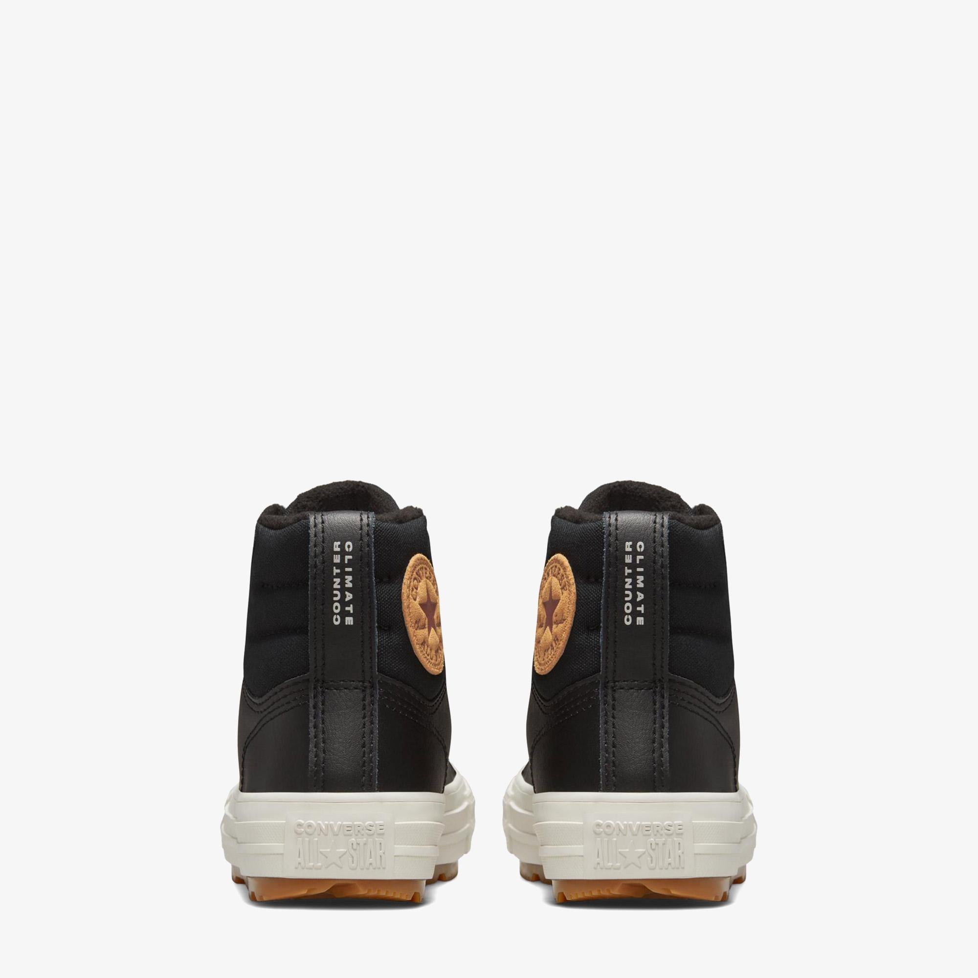 Converse Chuck Taylor All Star Berkshire Çocuk Siyah Deri Bot