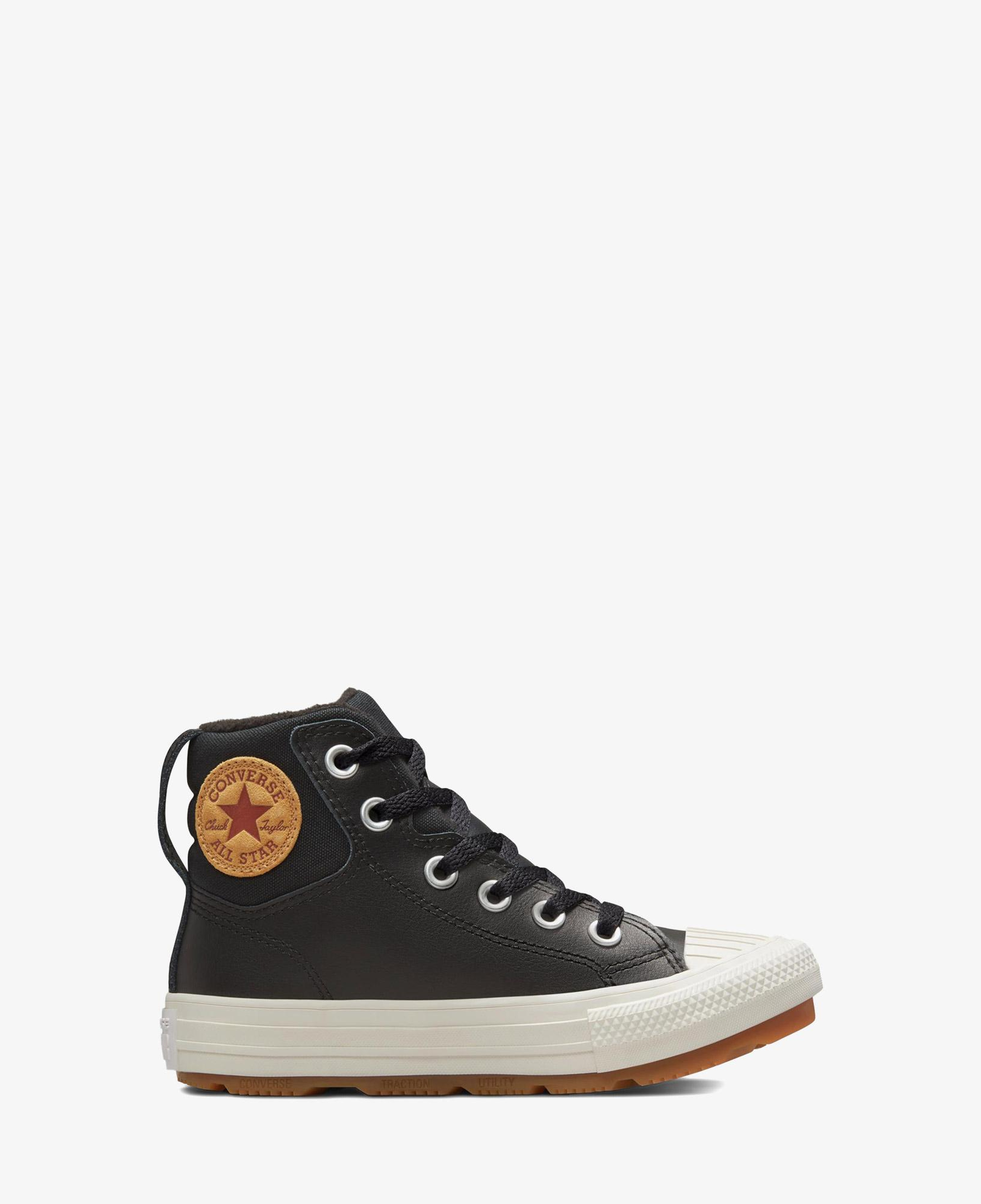 Converse Chuck Taylor All Star Berkshire Çocuk Siyah Deri Bot