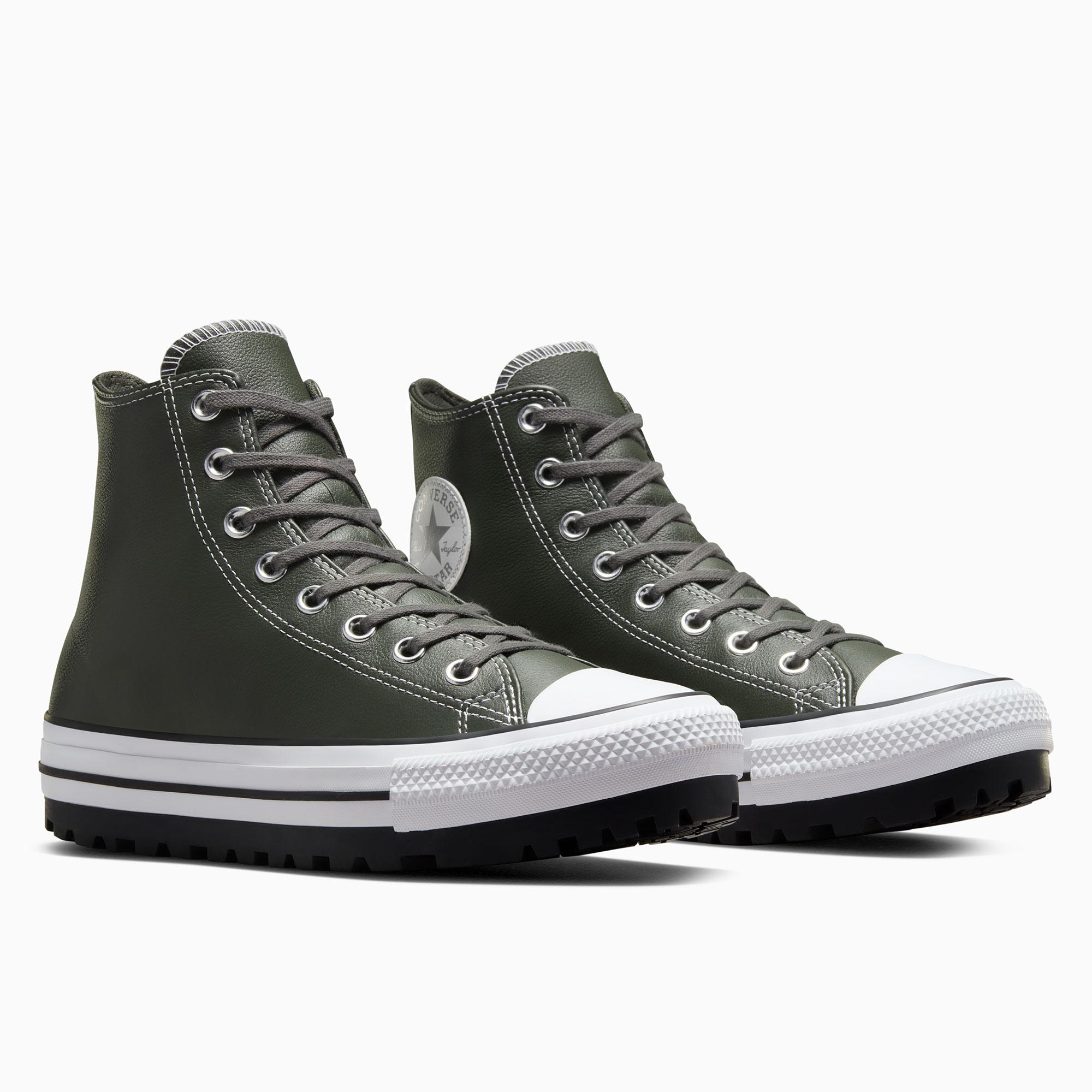 Converse Chuck Taylor All Star City Trek Unisex Yeşil Deri Bot