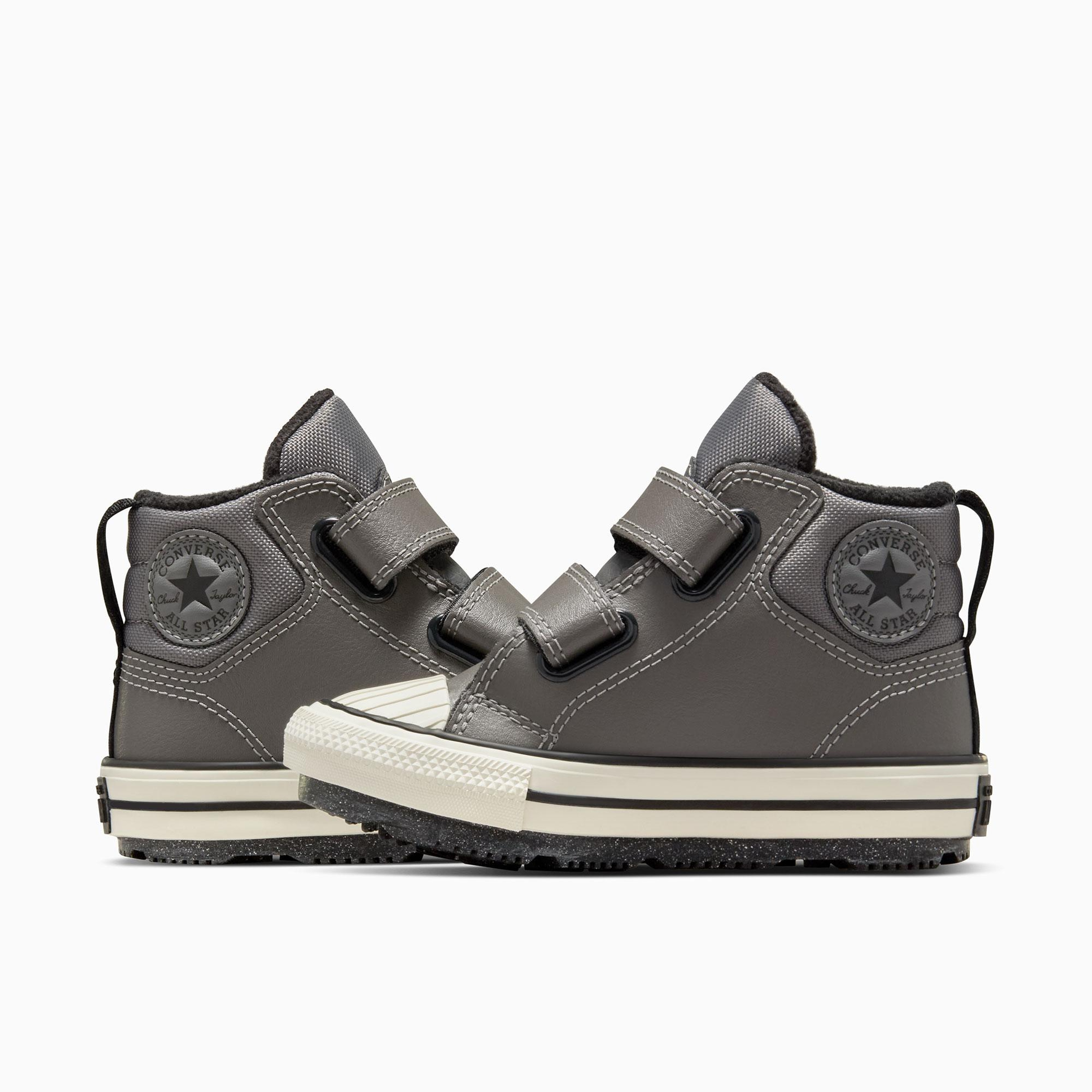 Converse Chuck Taylor All Star Berkshire Bebek Gri Deri Su İtici Bot