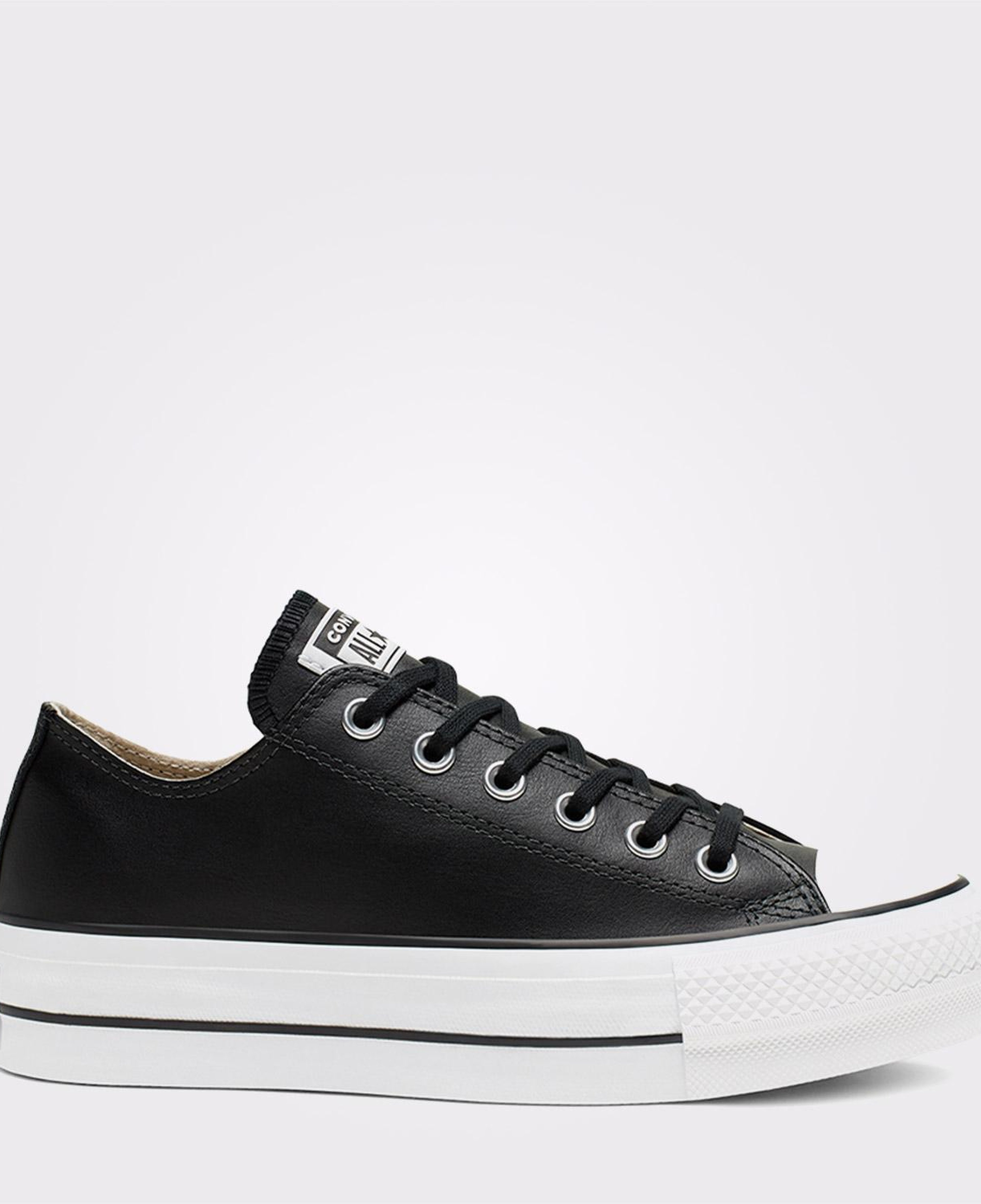 Converse Chuck Taylor All Star Kadın Siyah Deri Sneaker