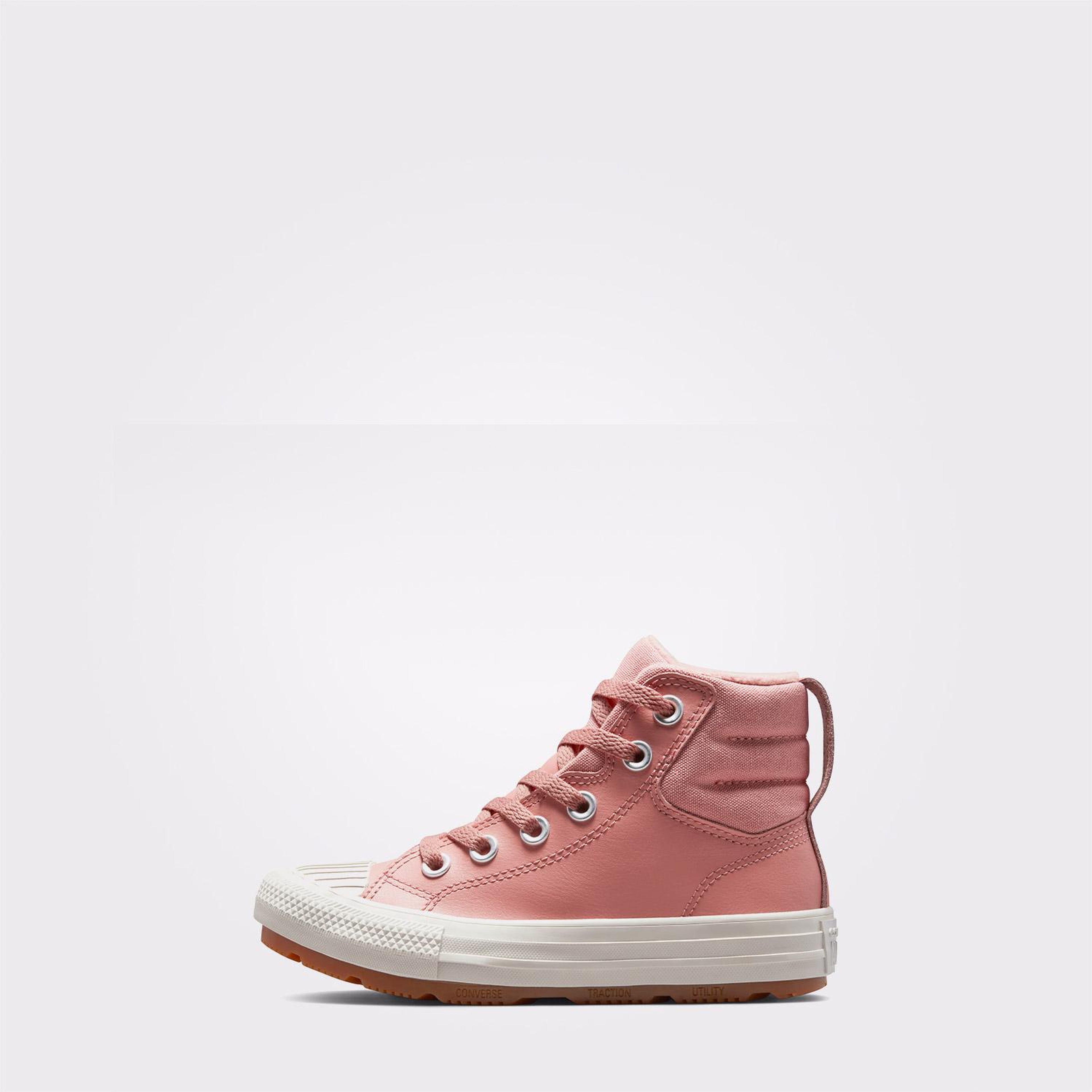 Converse Chuck Taylor All Star Berkshire Çocuk Pembe Deri Bot