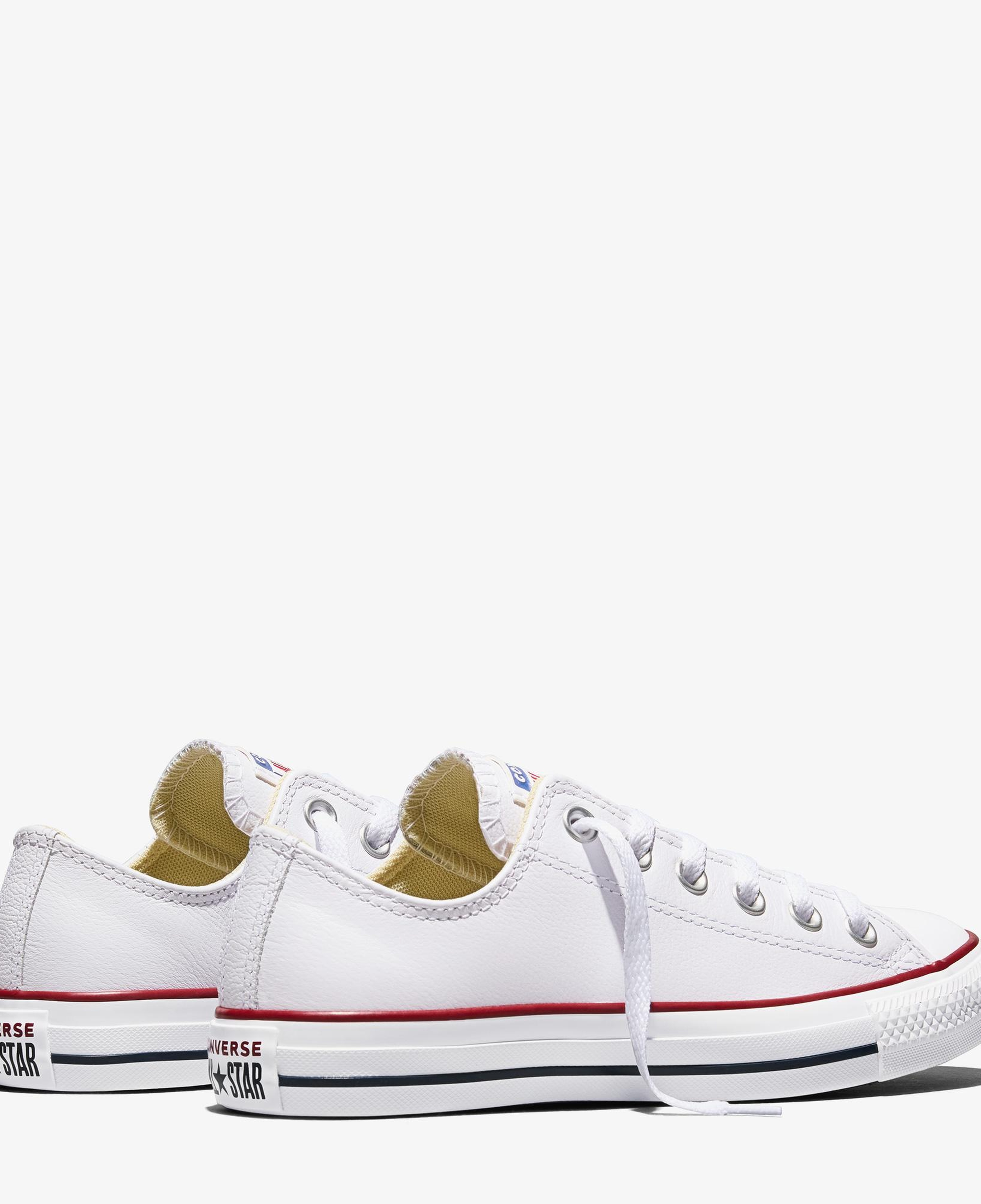 Converse Chuck Taylor All Star Unisex Beyaz Deri Sneaker