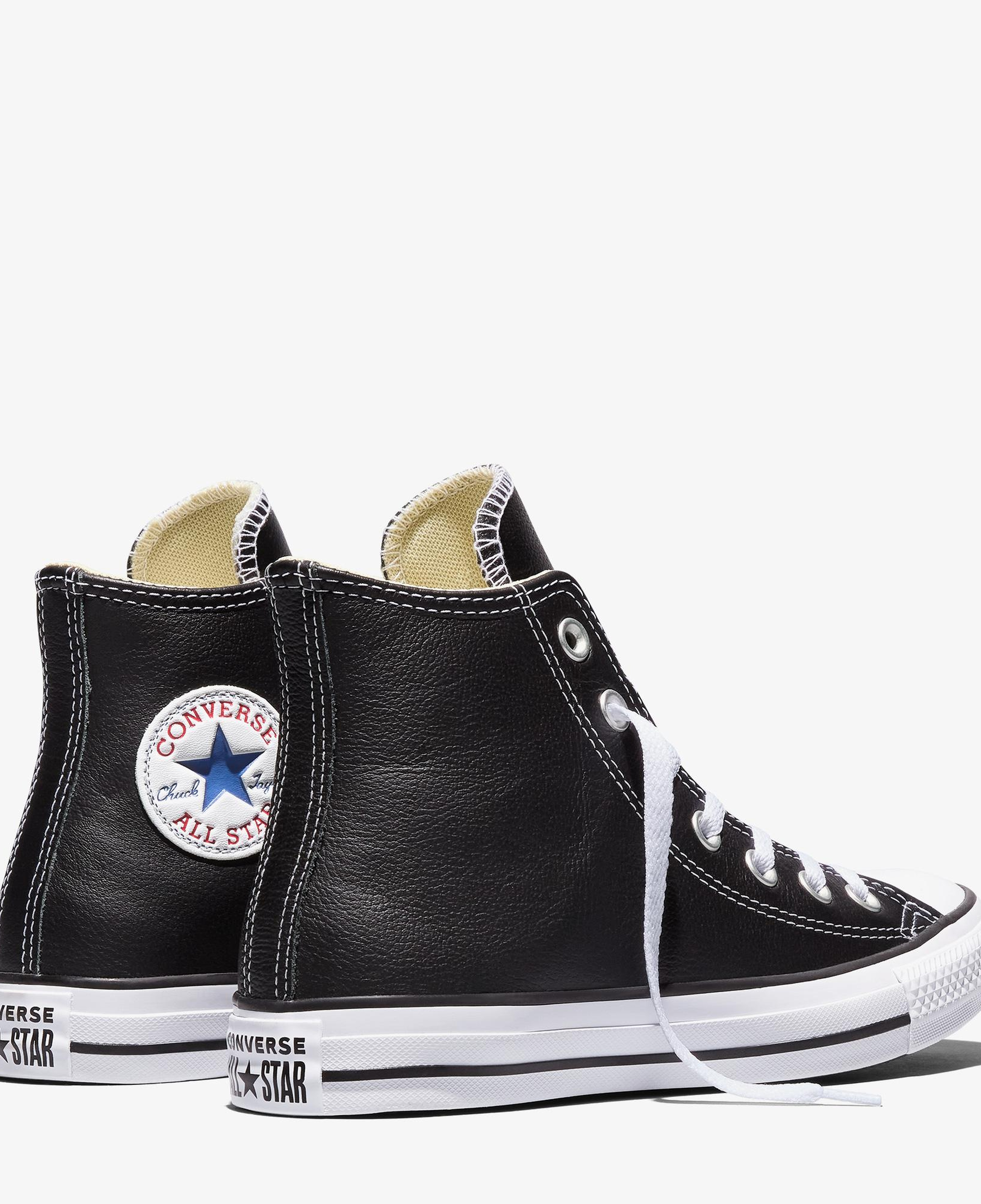 Converse Chuck Taylor All Star Unisex Siyah Deri Sneaker