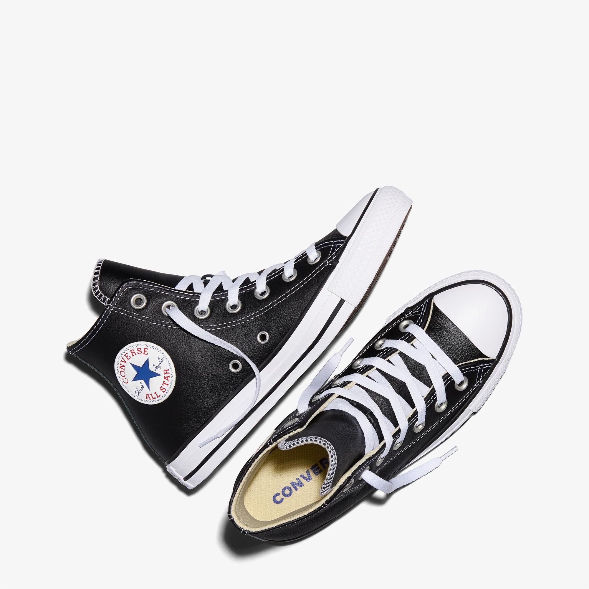 Converse Chuck Taylor All Star Unisex Siyah Deri Sneaker
