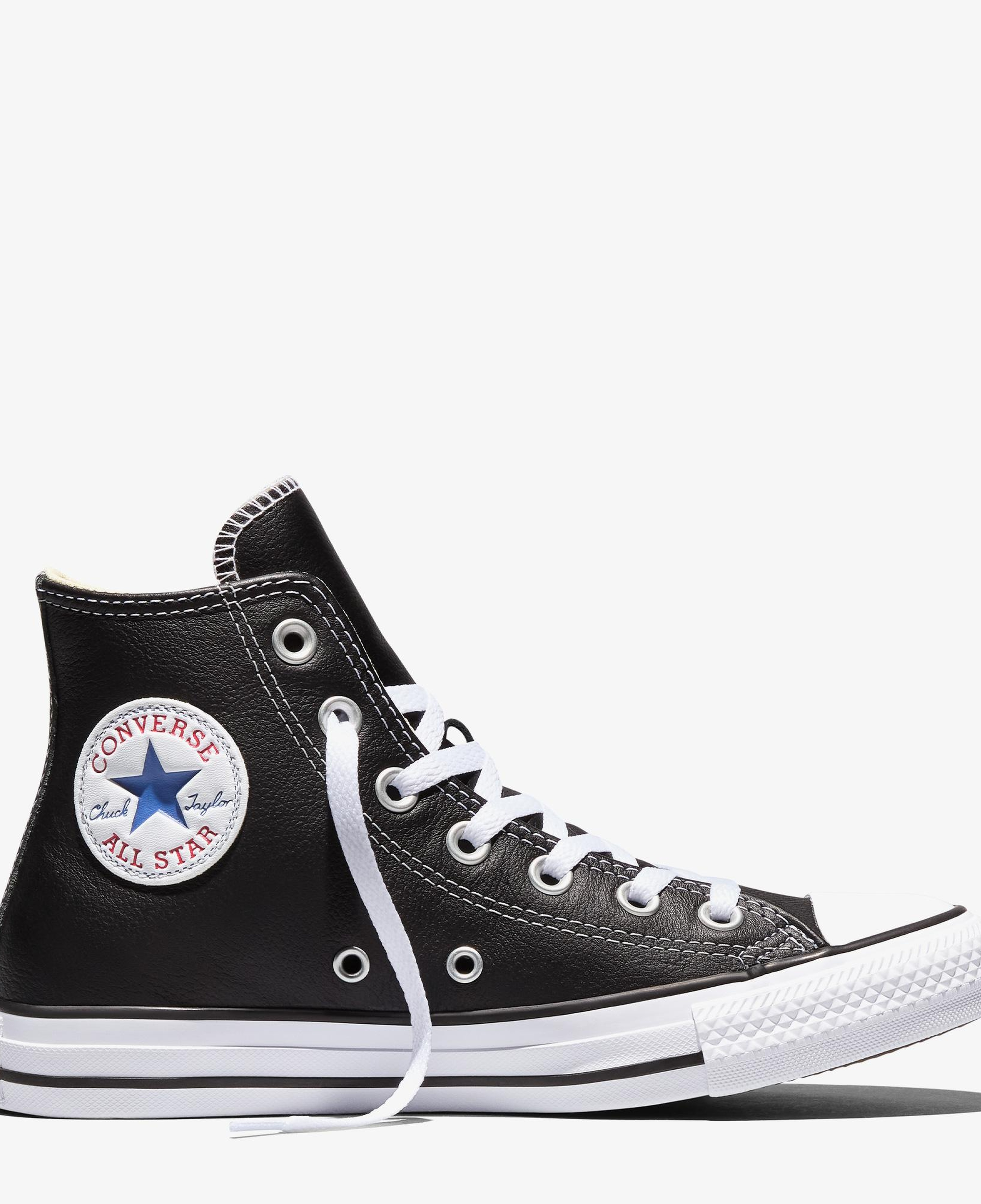 Converse Chuck Taylor All Star Unisex Siyah Deri Sneaker