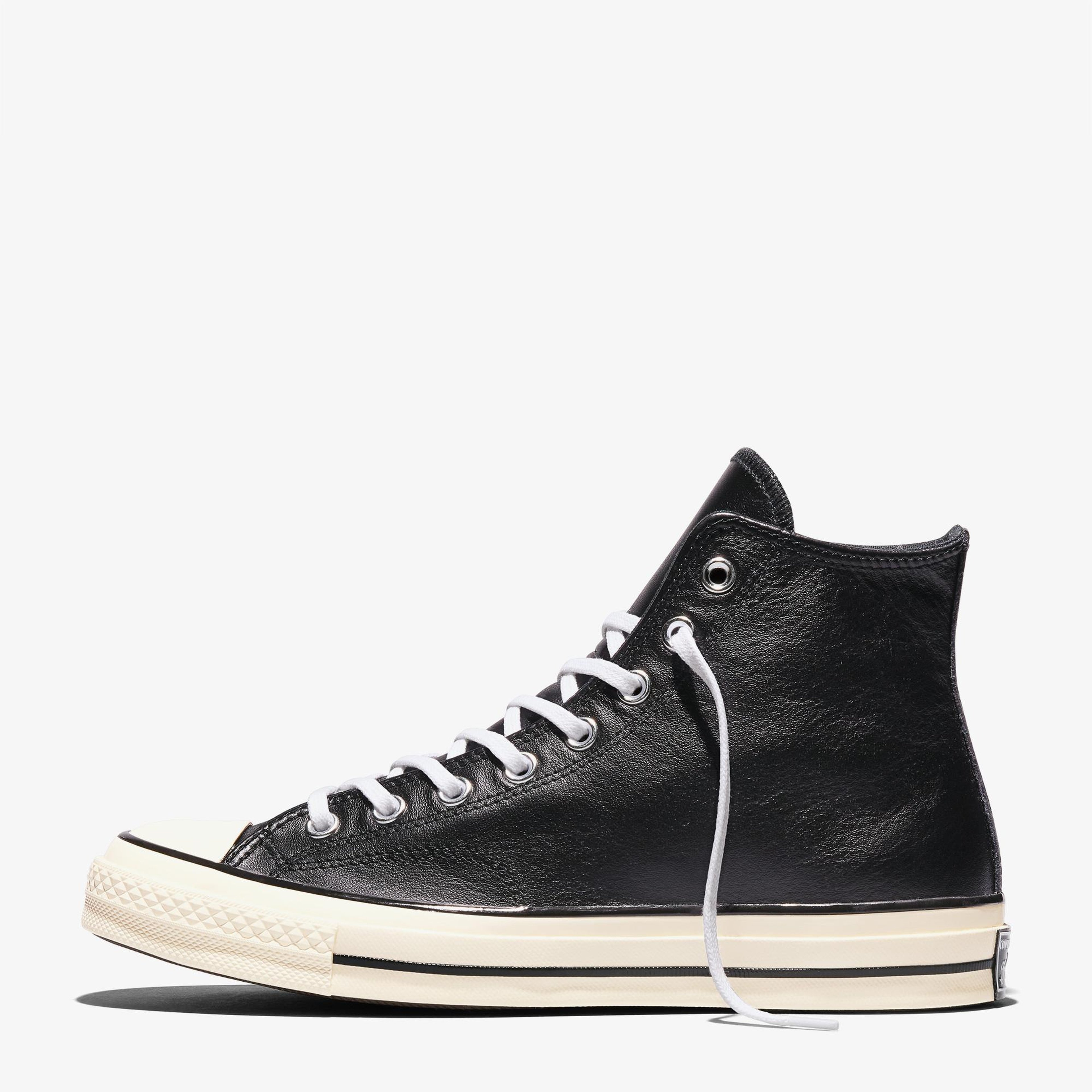 Converse Chuck 70 Unisex Siyah Deri Sneaker