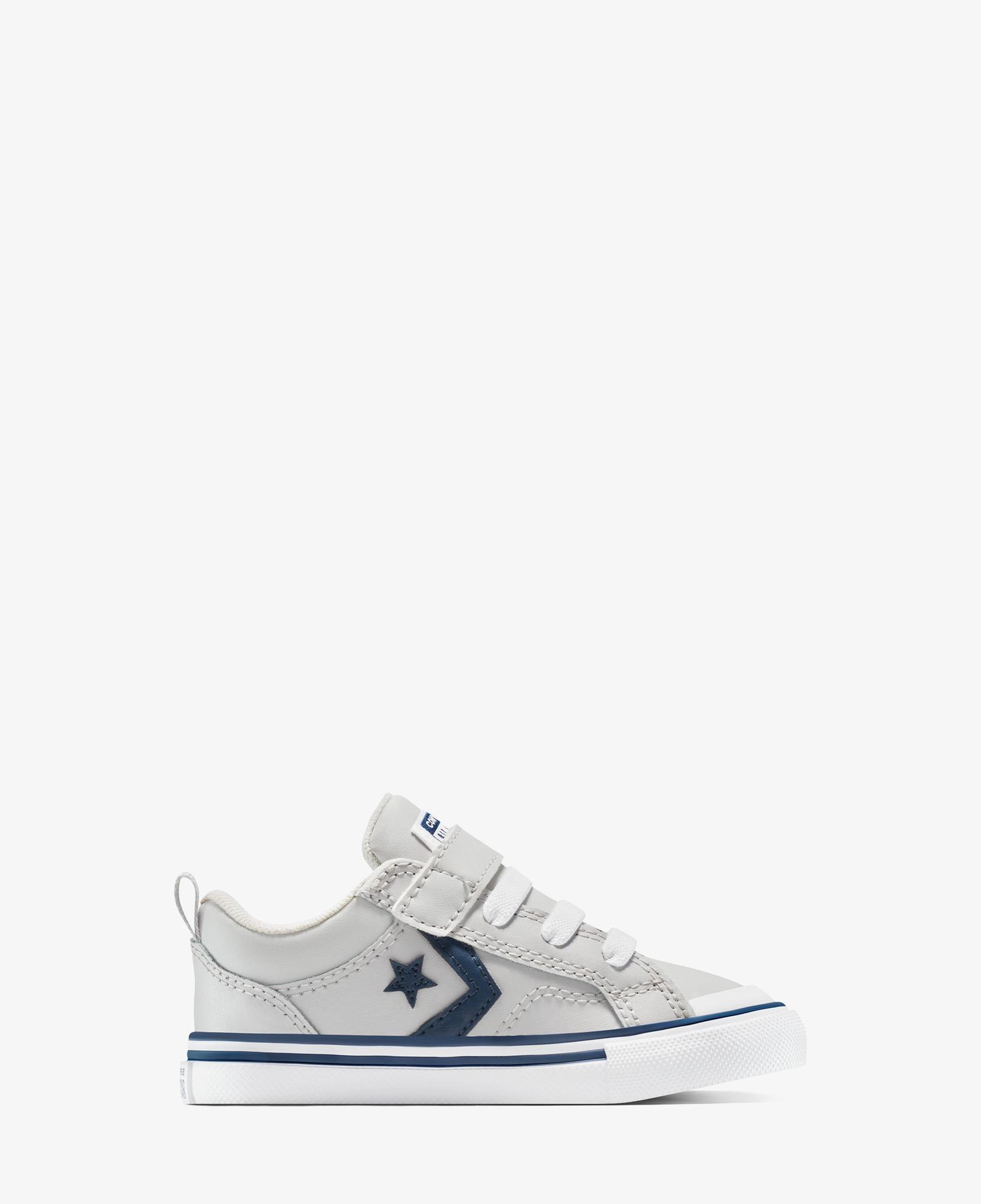 Converse Pro Blaze Strap Leather Easy On Bebek Gri Sneaker