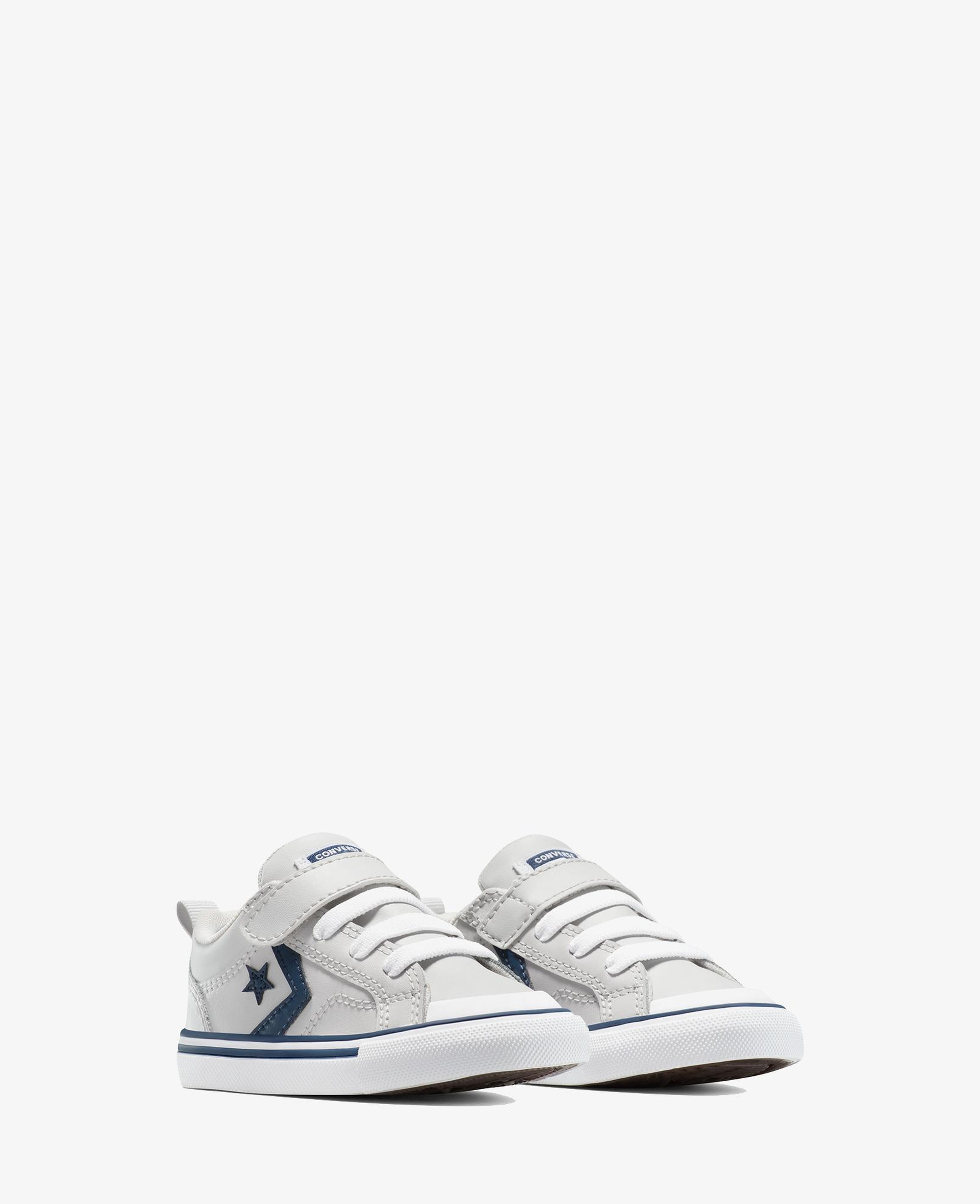 Converse Pro Blaze Strap Leather Easy On Bebek Gri Sneaker