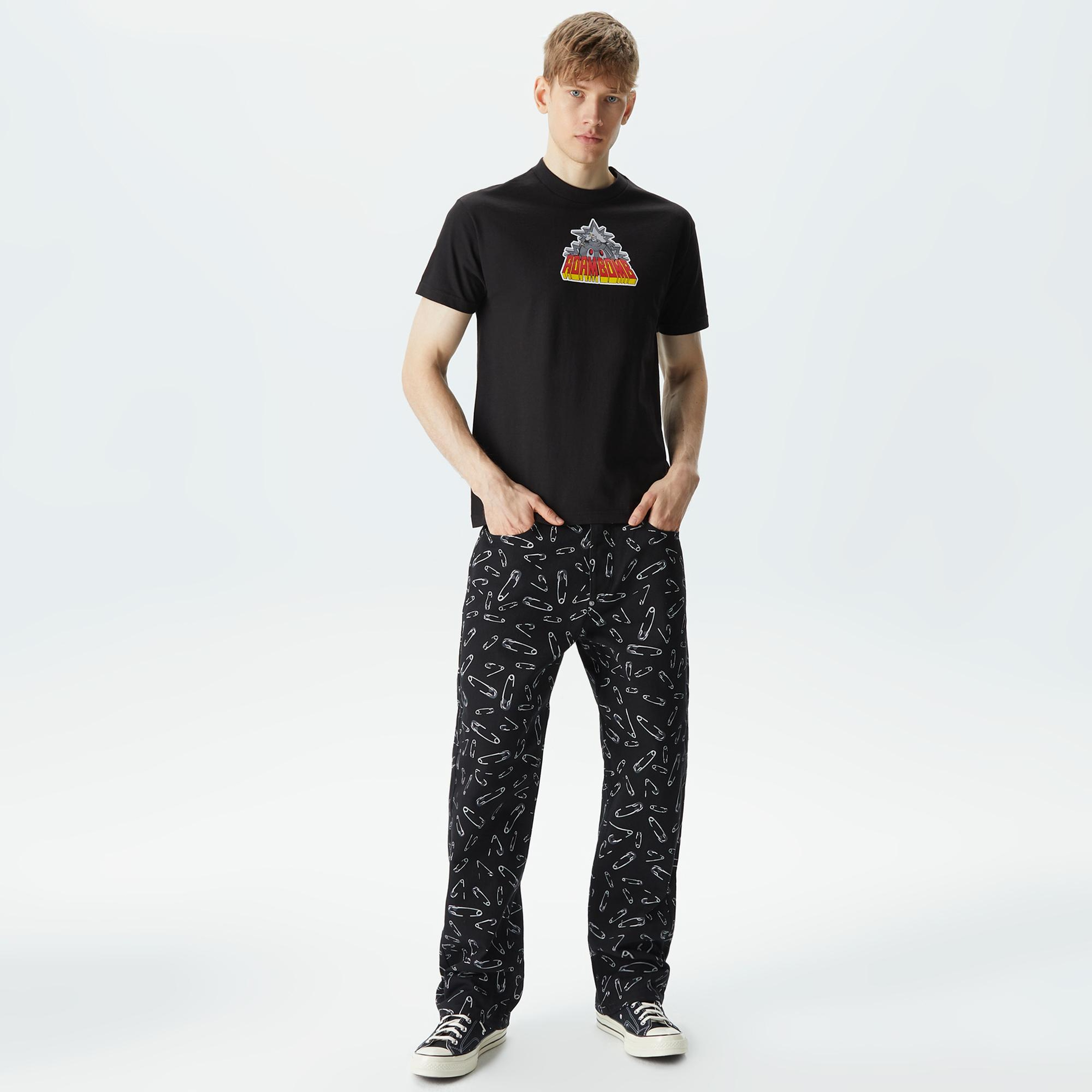 The Hundreds Mecha Bomb Erkek Siyah T-Shirt