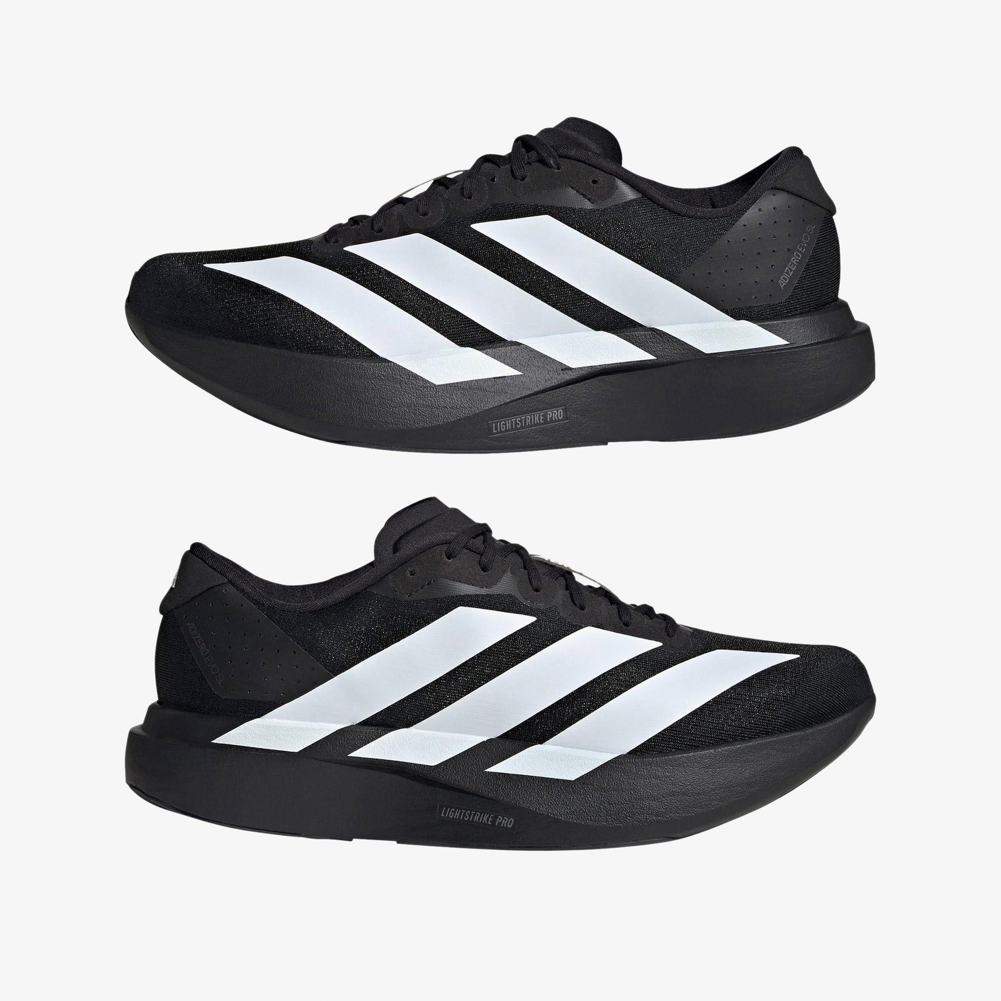 adidas Adizero Evo SL Erkek Siyah Koşu Ayakkabısı