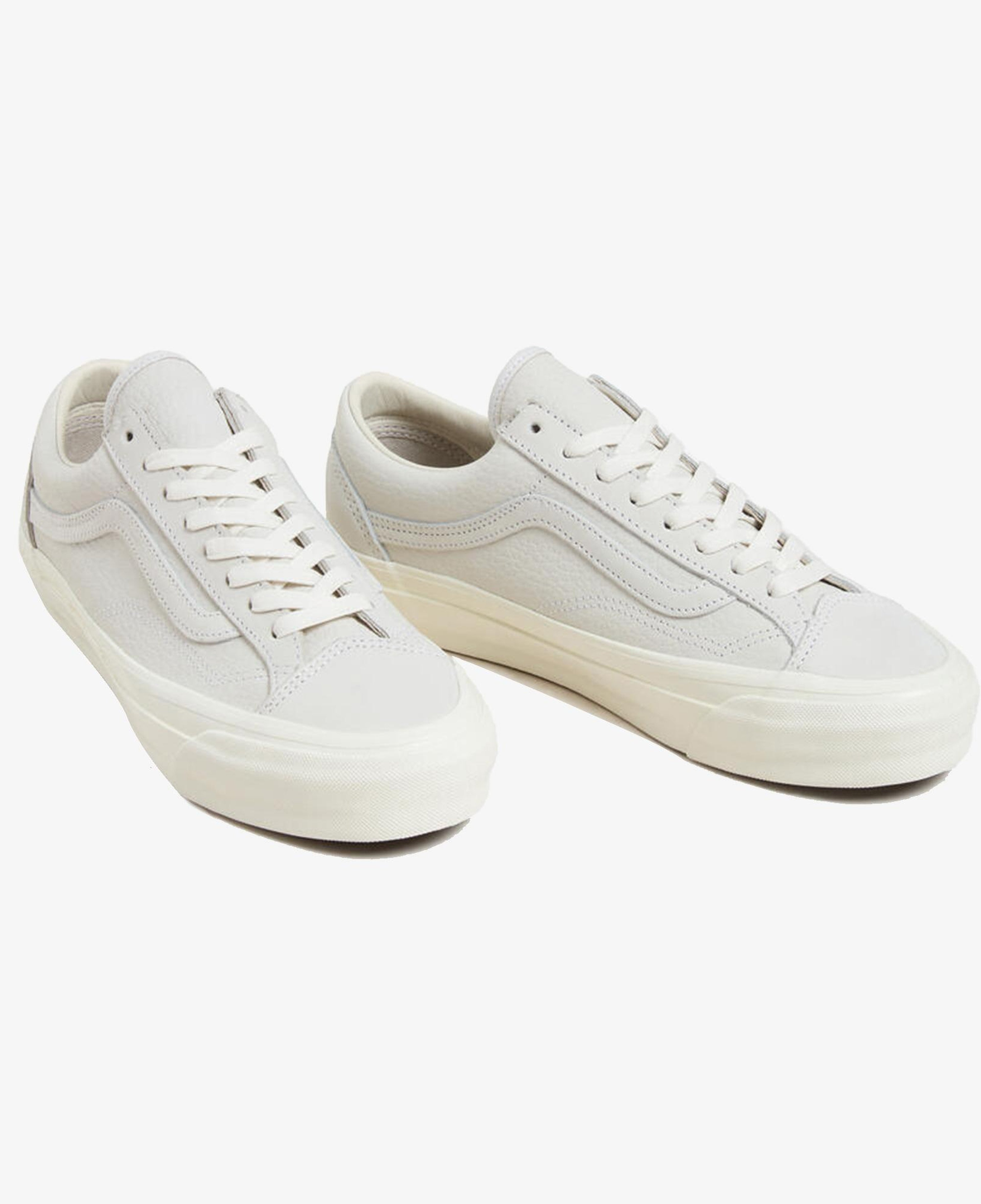 Vans Premium Old Skool 36LX Deri Kadın Beyaz Sneaker
