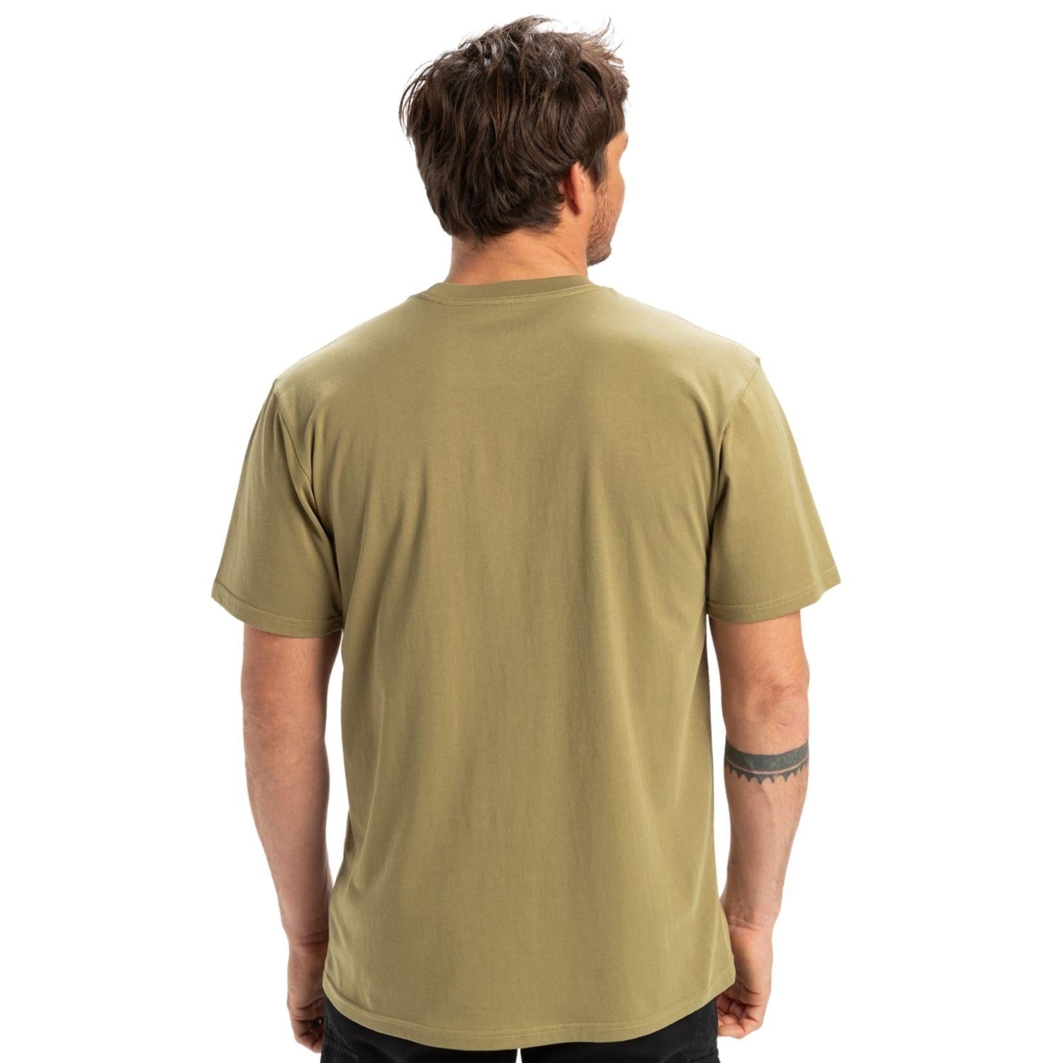 Quiksilver Ev Shape All Day Erkek Yeşil Tişört