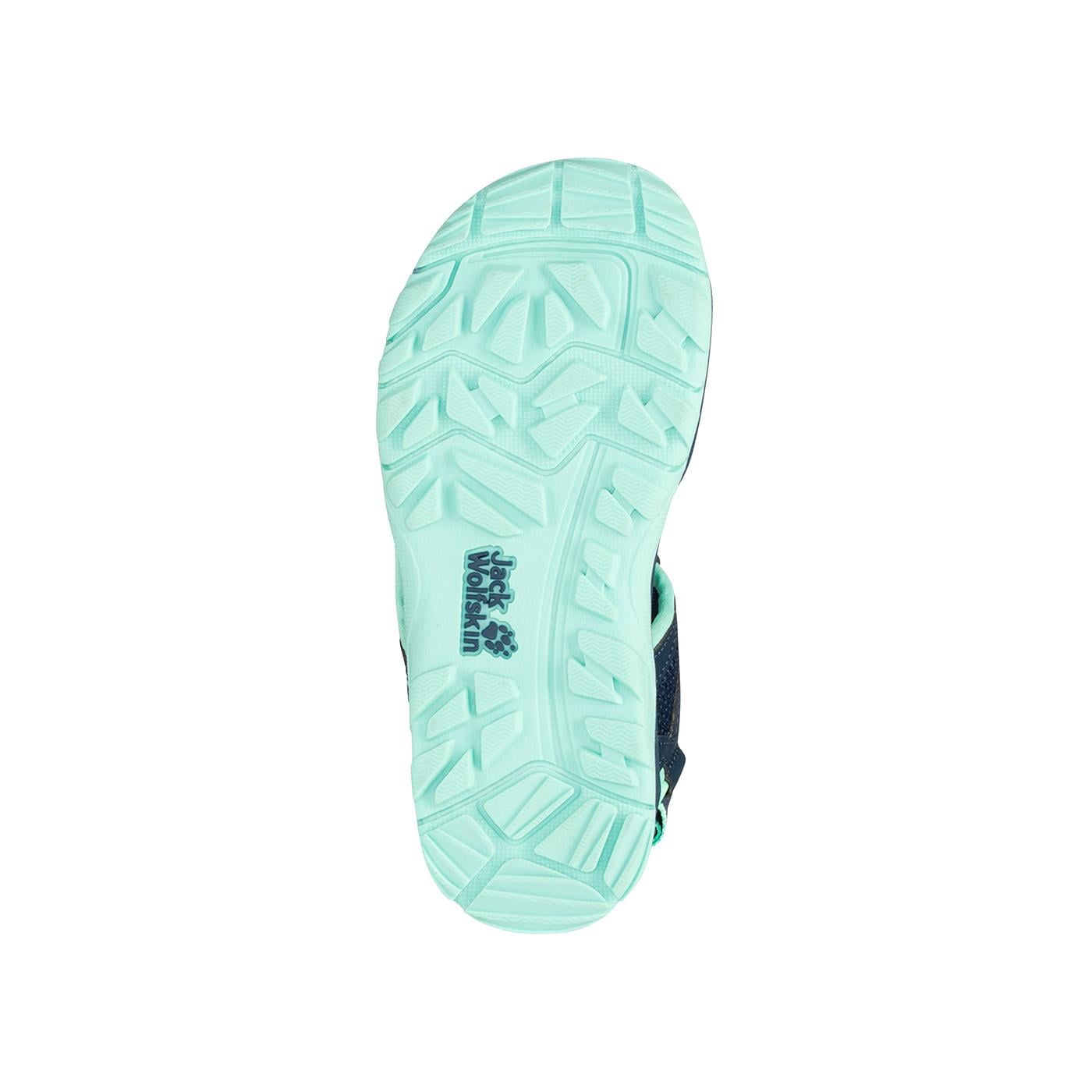 Jack Wolfskin Taraco Beach Sandal Unisex Çocuk Mavi Sandalet