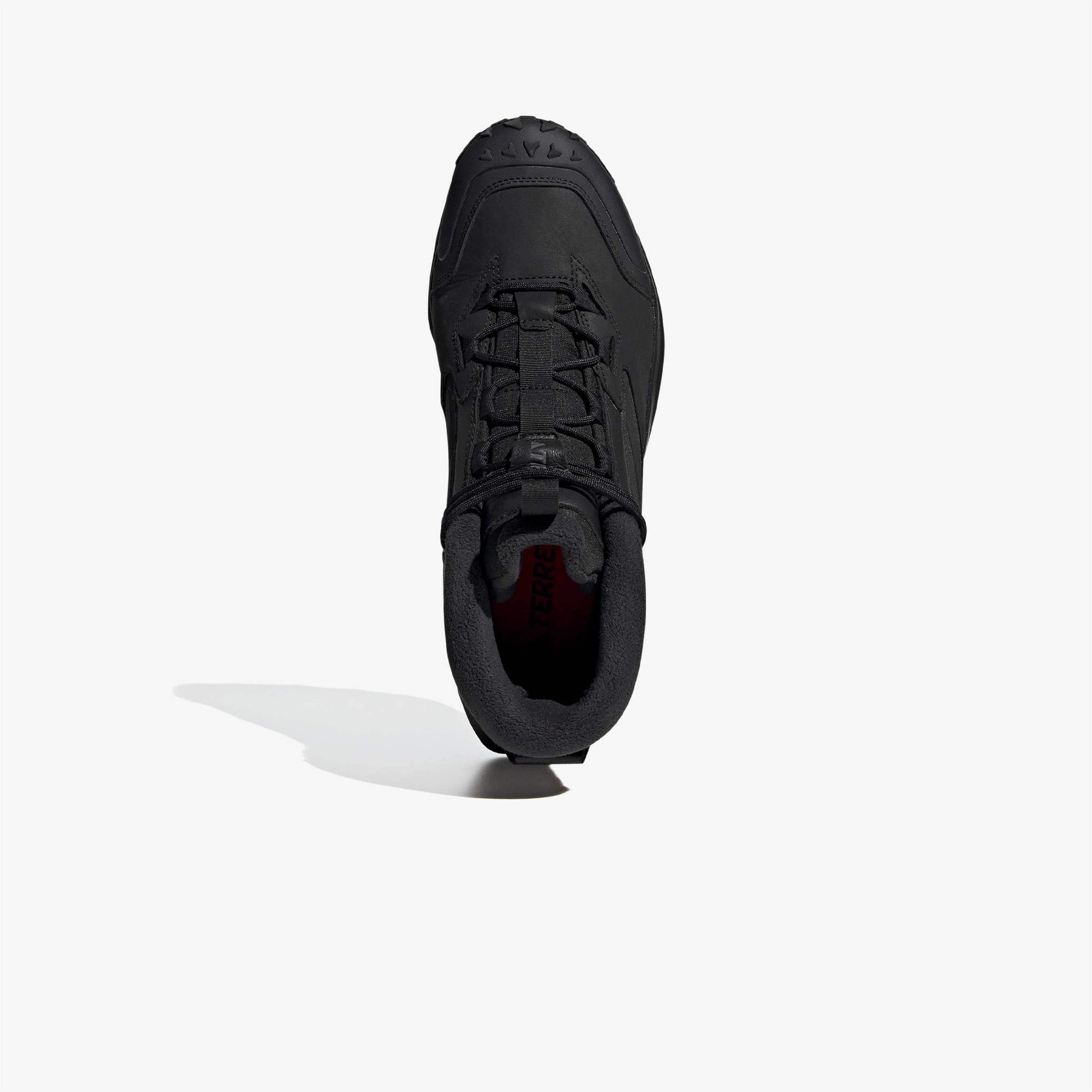 adidas Terrex Winter Leather Erkek Siyah Bot