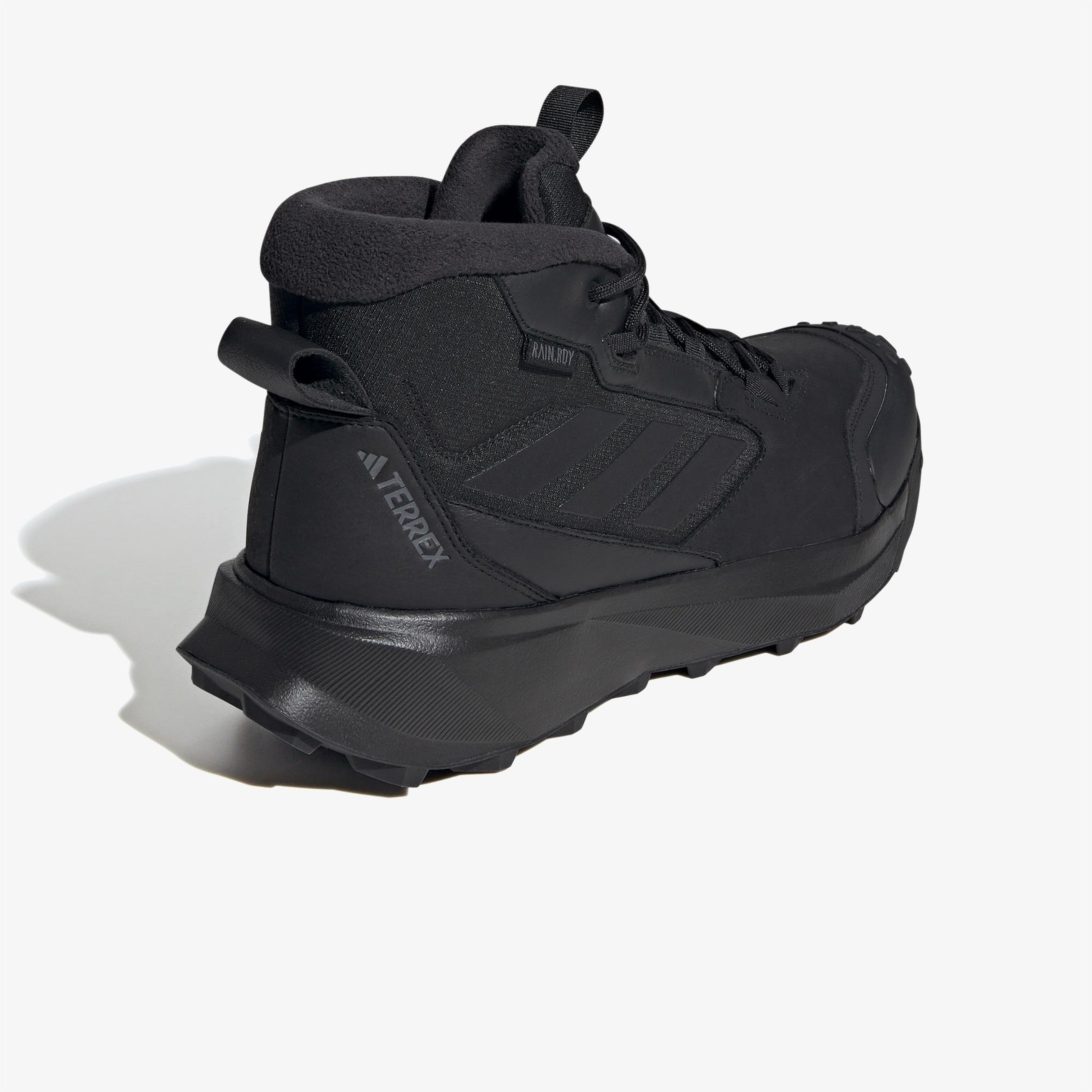 adidas Terrex Winter Leather Erkek Siyah Bot