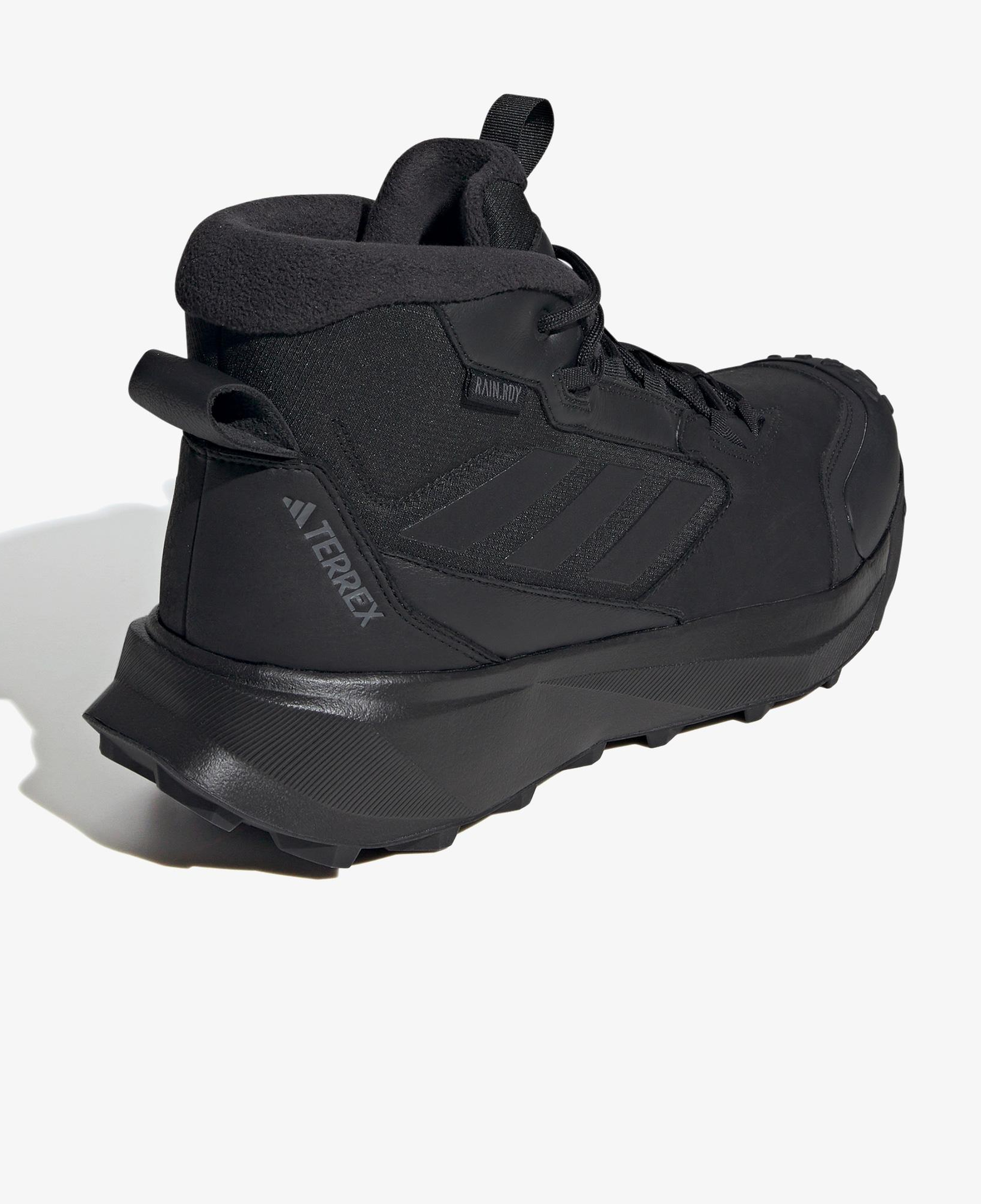 adidas Terrex Winter Leather Erkek Siyah Bot