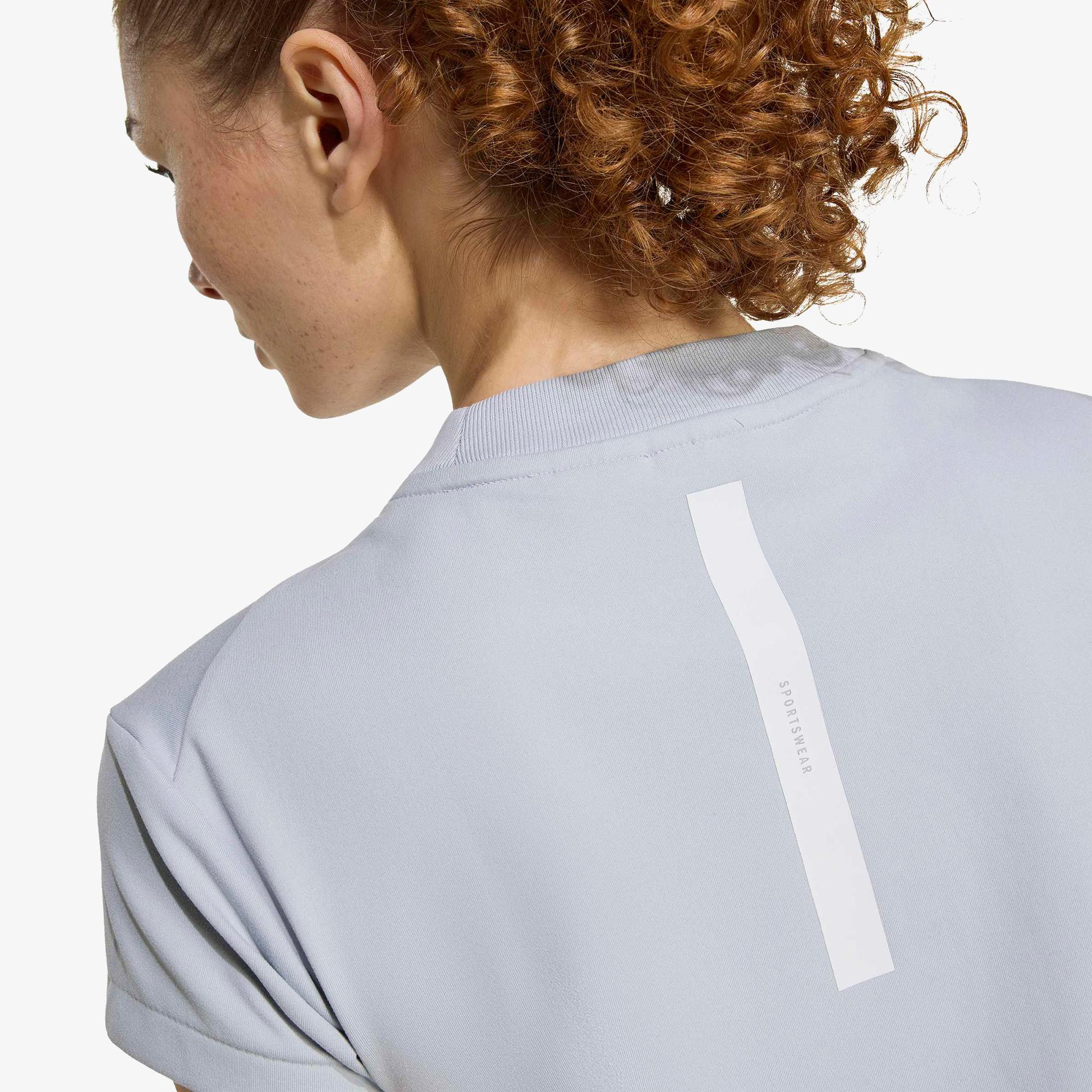 adidas Z.N.E. Kadın Gri T-Shirt