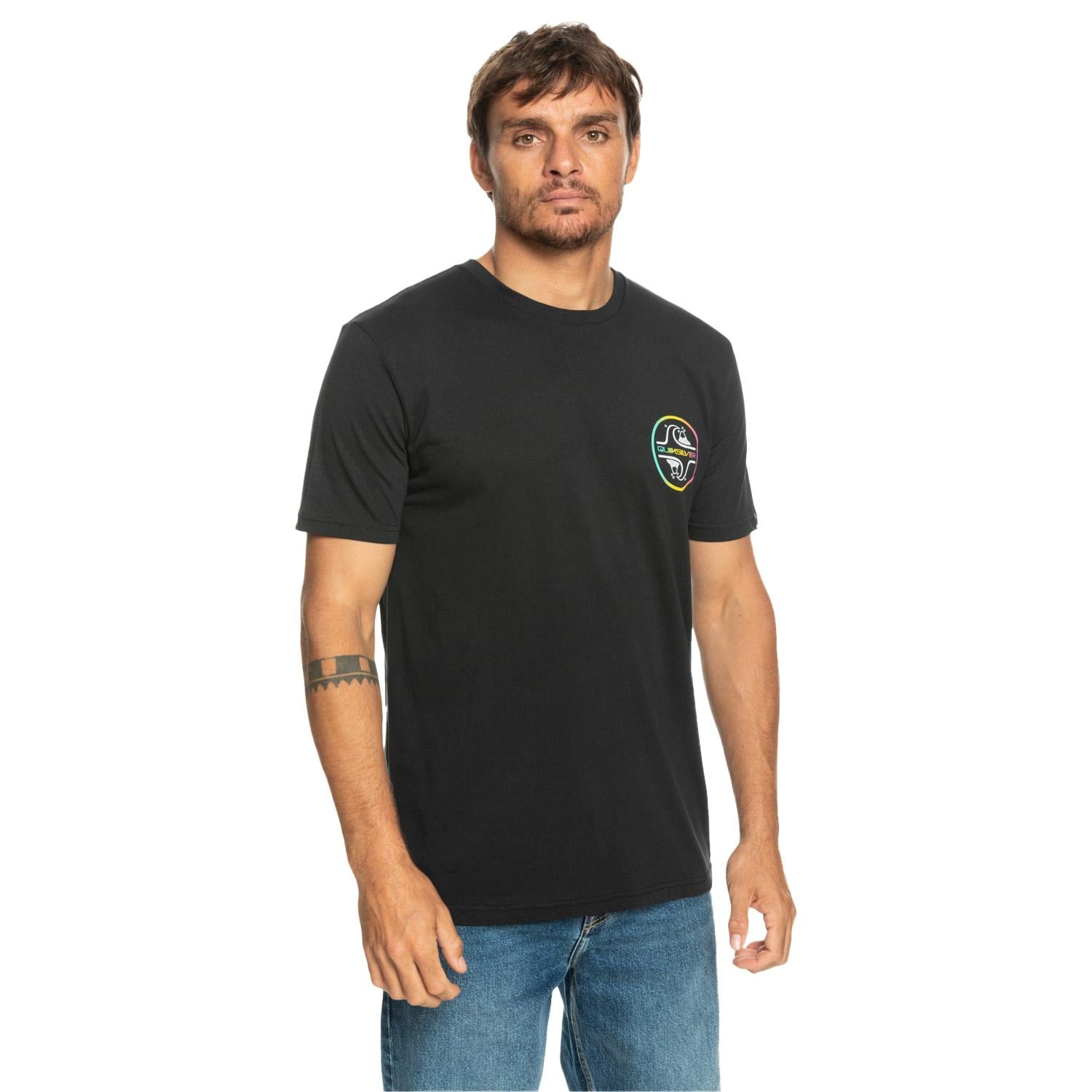 Quiksilver Corebubble Erkek Siyah Tişört