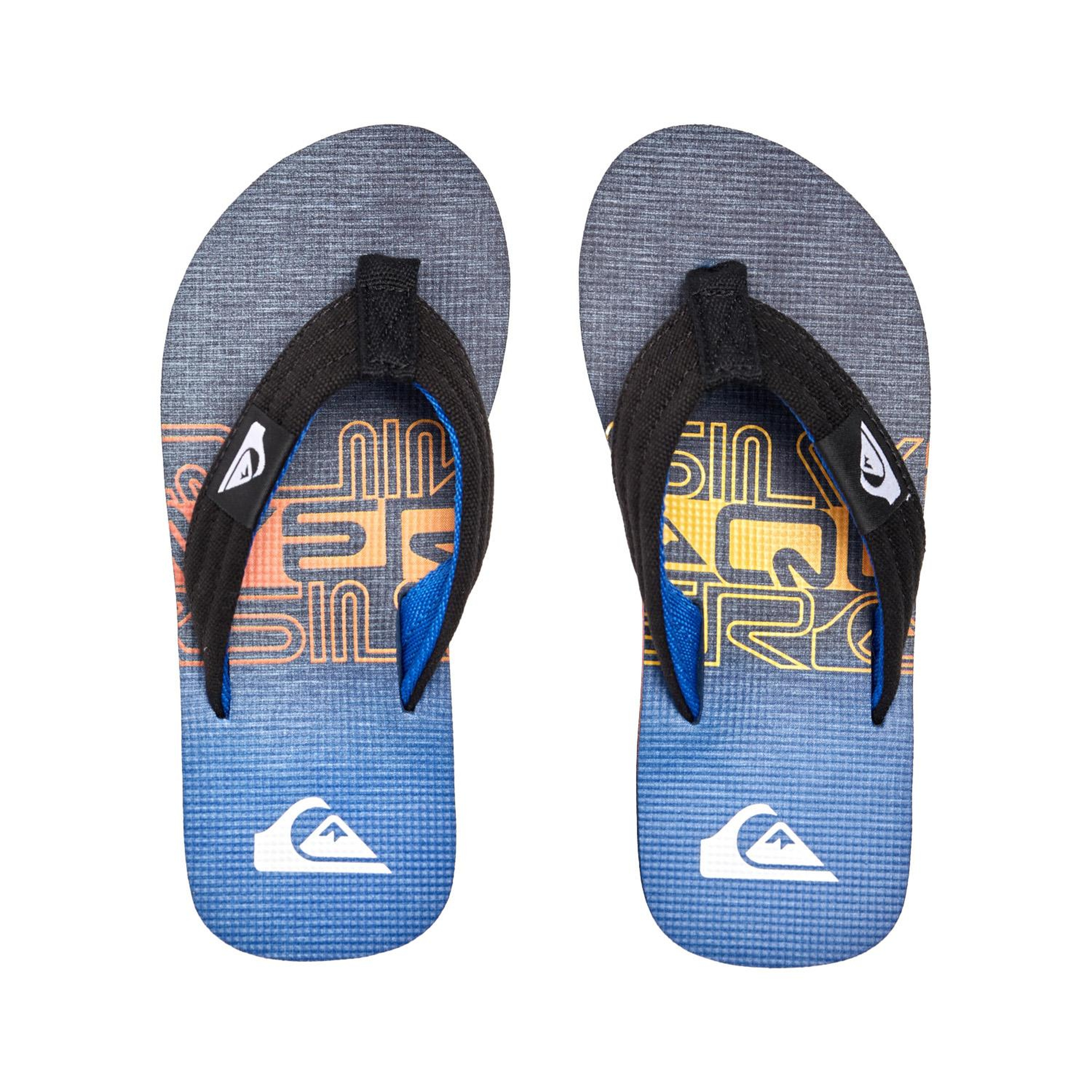 Quiksilver Molokai Layback II Youth Erkek Çocuk Mavi Terlik