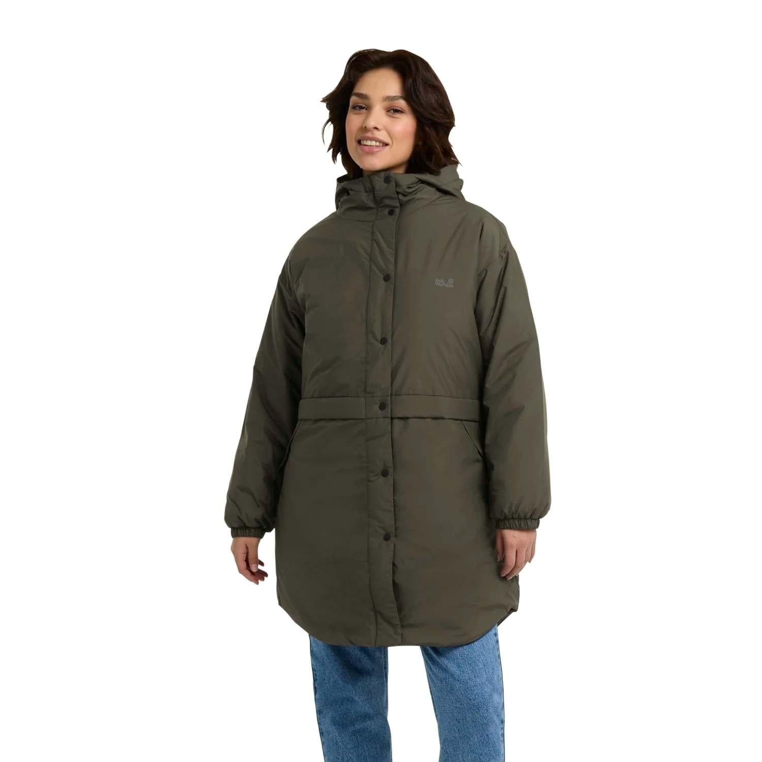 Jack Wolfskin Altay Kadın Yeşil Outdoor Ceketi