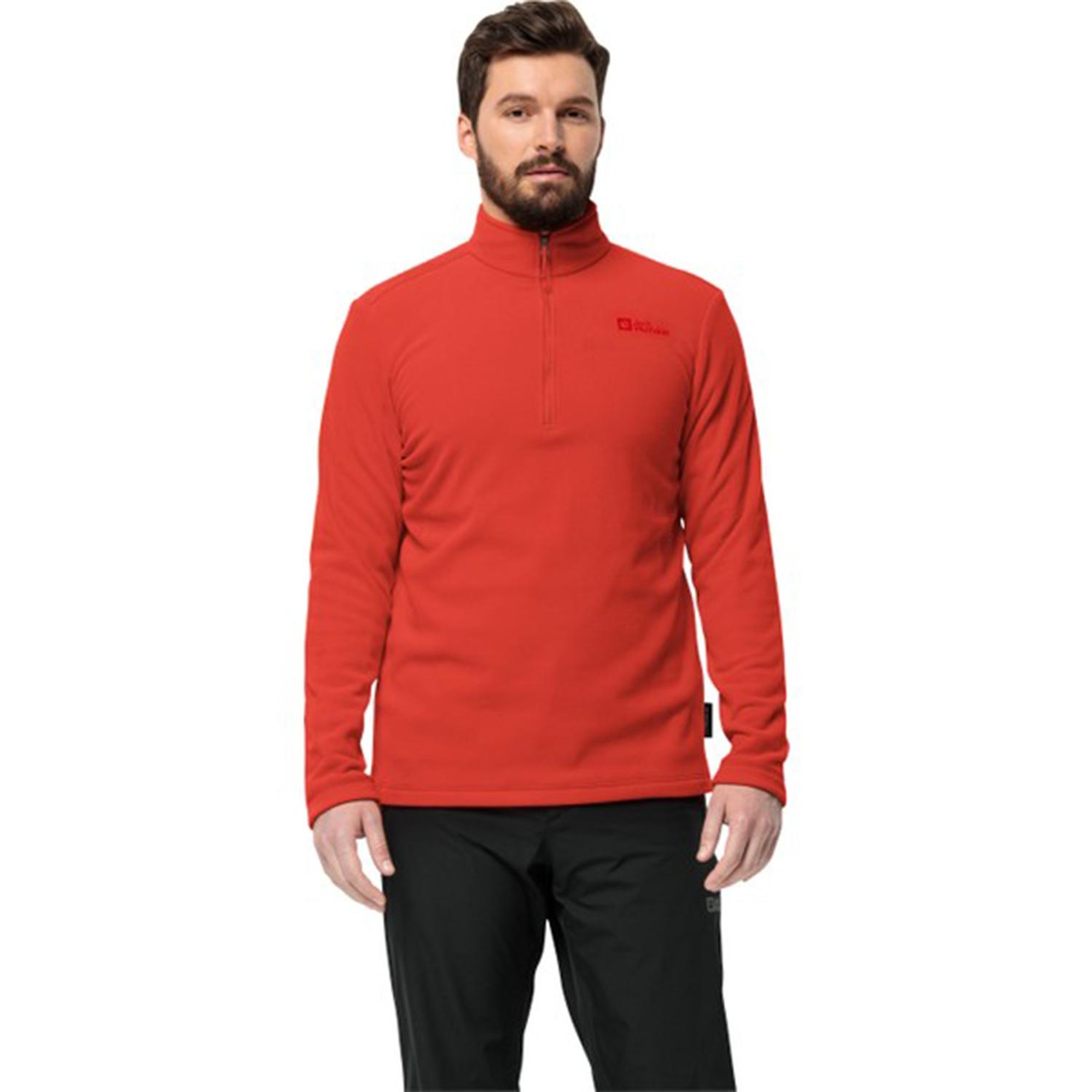 Jack Wolfskin Taunus Hz Erkek Kırmızı Polar
