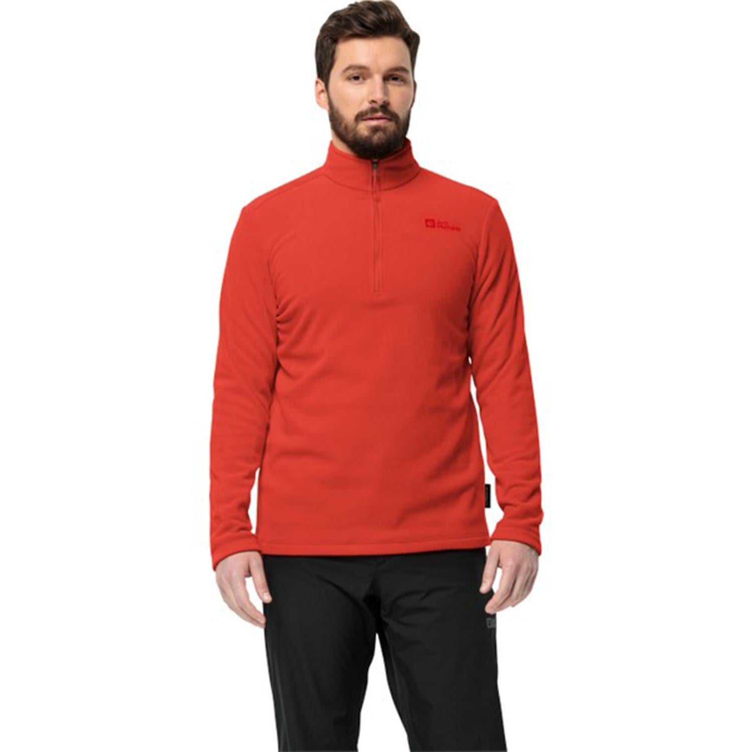 Jack Wolfskin Taunus Hz Erkek Kırmızı Polar