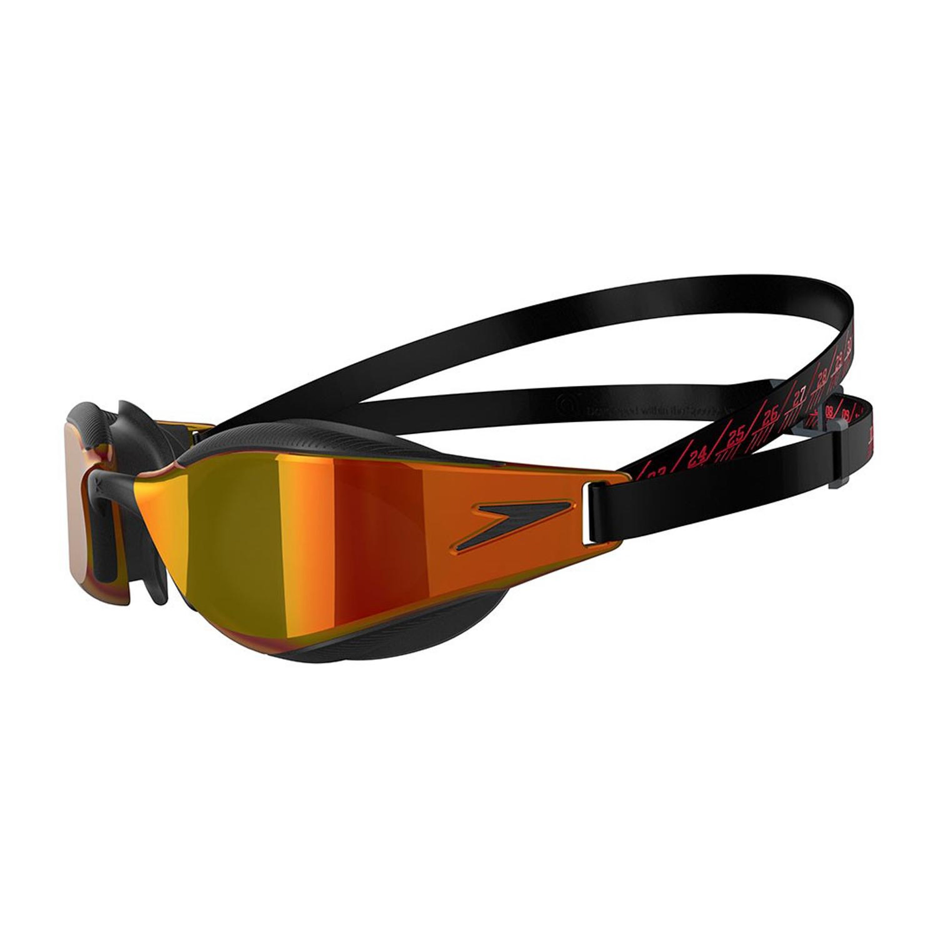 Speedo Fastskin Hyper Elite Mir Au Blkgold Unisex Siyah Yüzücü Gözlüğü
