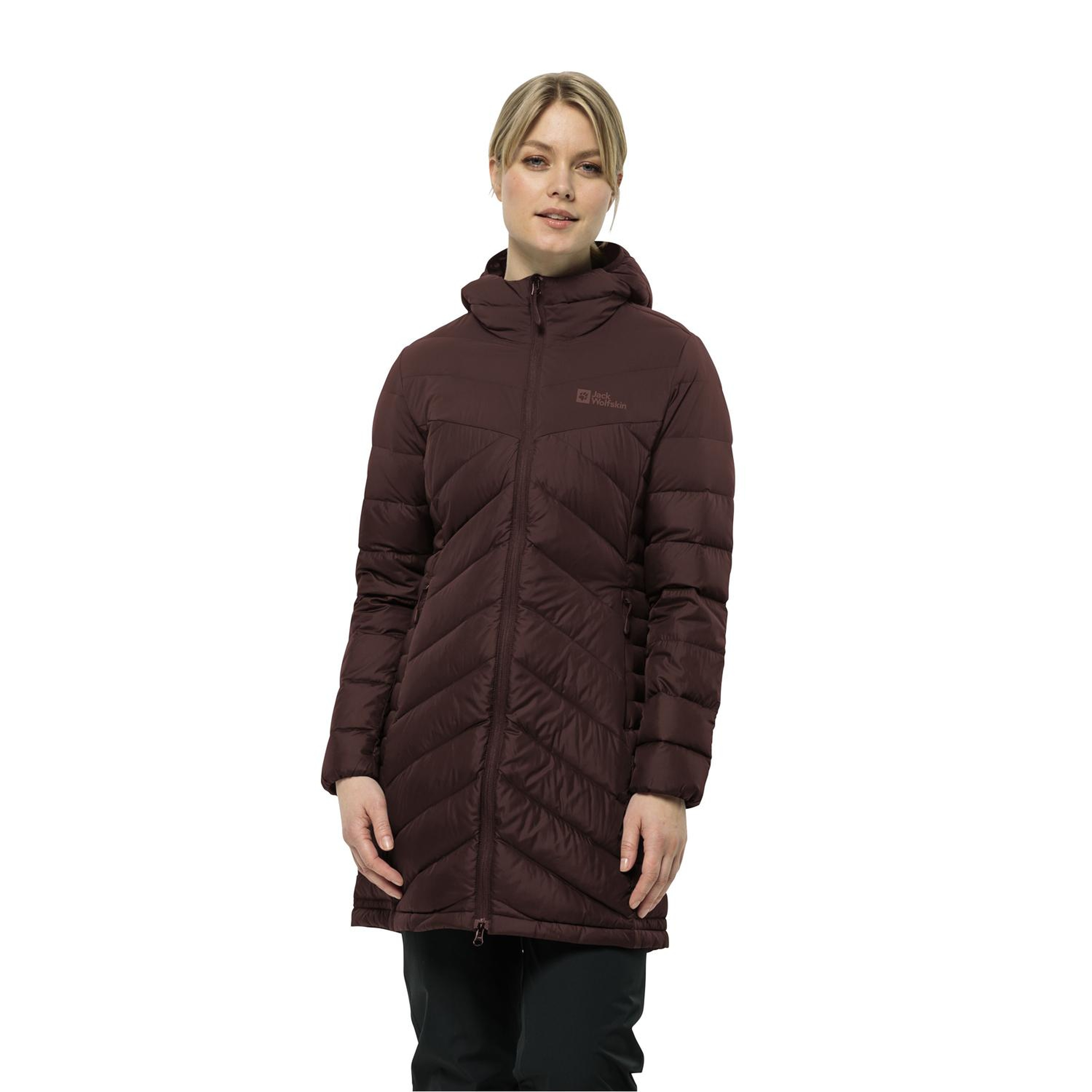 Jack Wolfskin Tundra Do Kadın Kahverengi Outdoor Ceketi