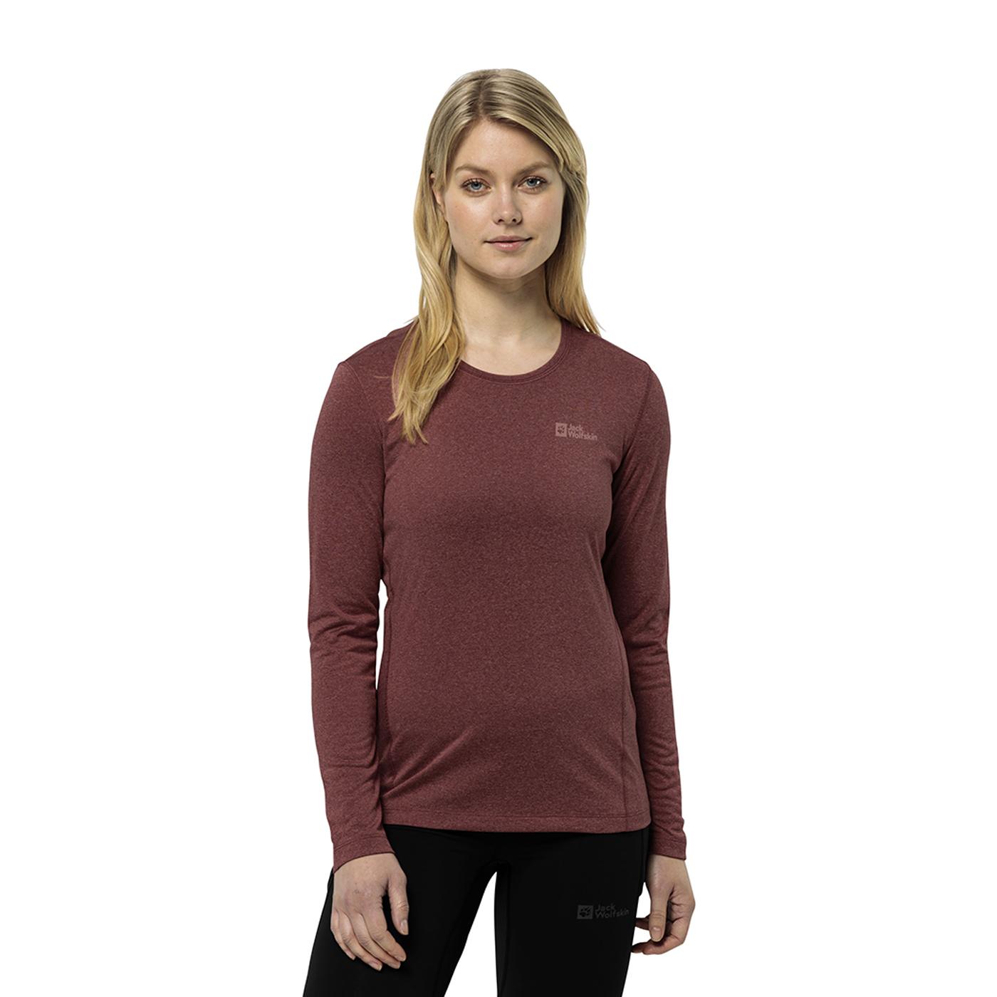 Jack Wolfskin Sky Thermal Ls Kadın Yeşil İçlik Üst