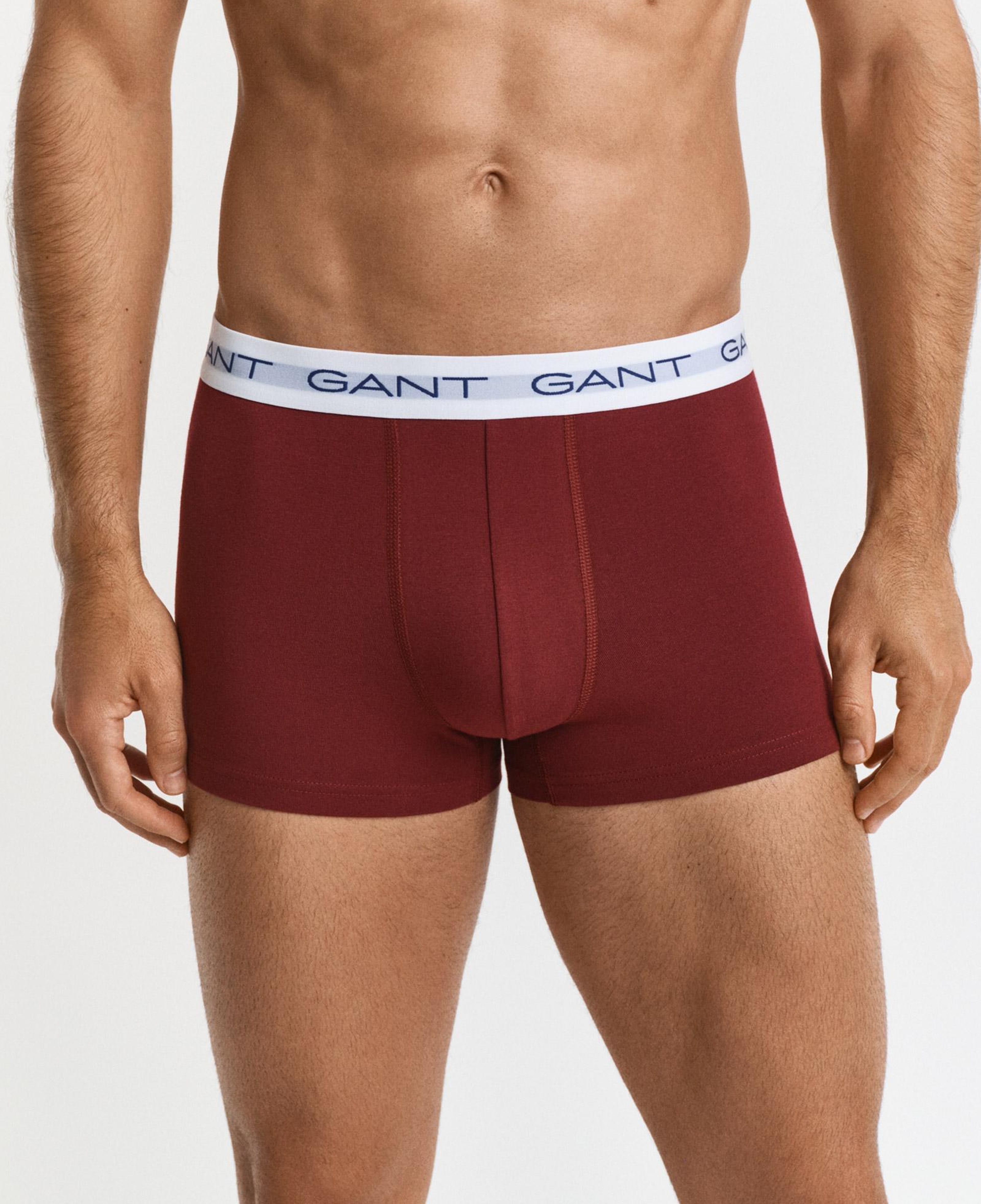 GANT Erkek Bordo 3'lü Boxer