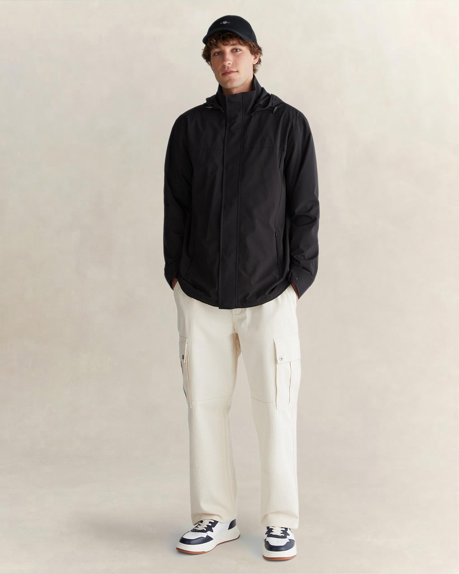 GANT Erkek Siyah Regular Fit Ceket