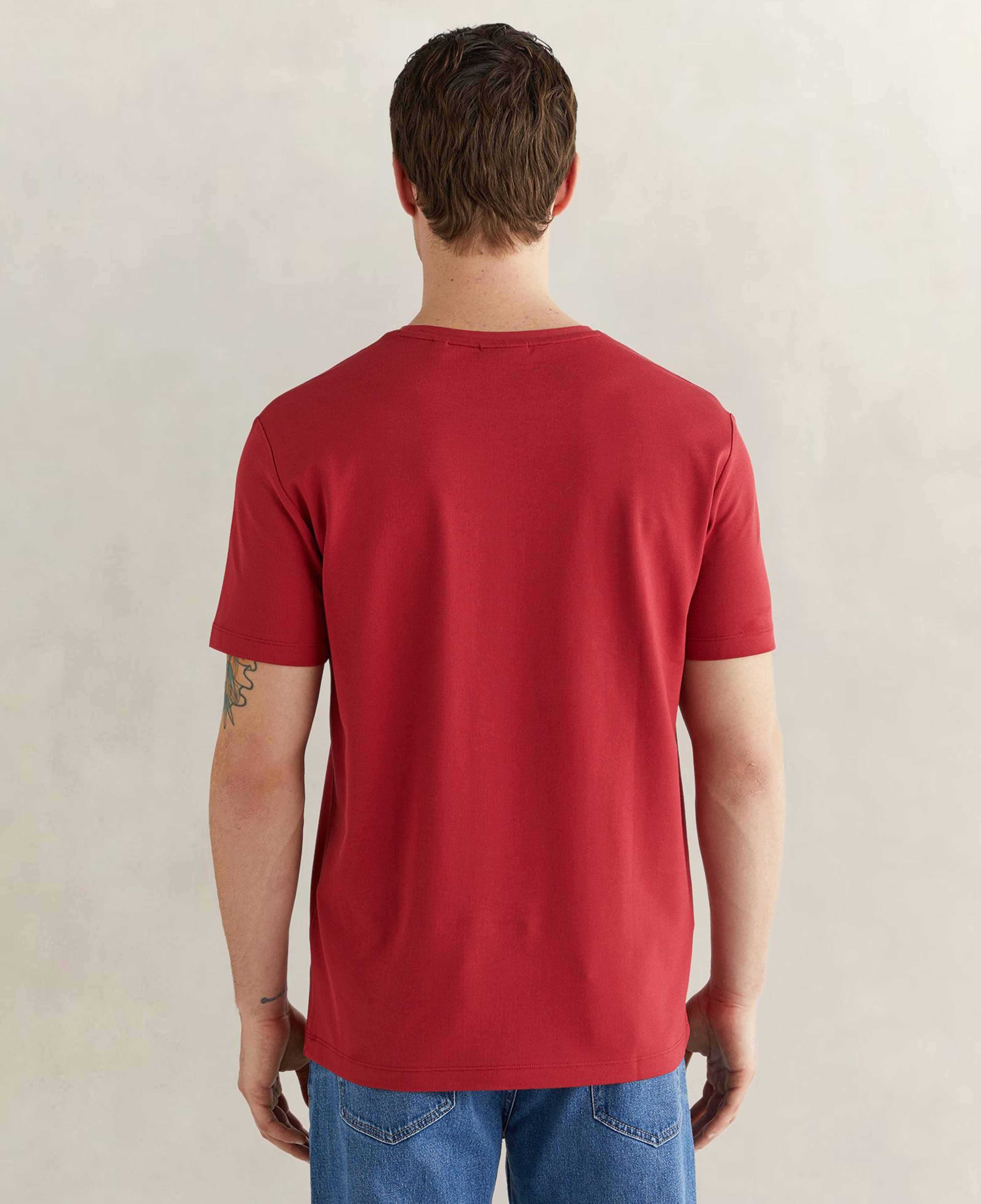 GANT Erkek Kırmızı Kısa Kollu T-Shirt