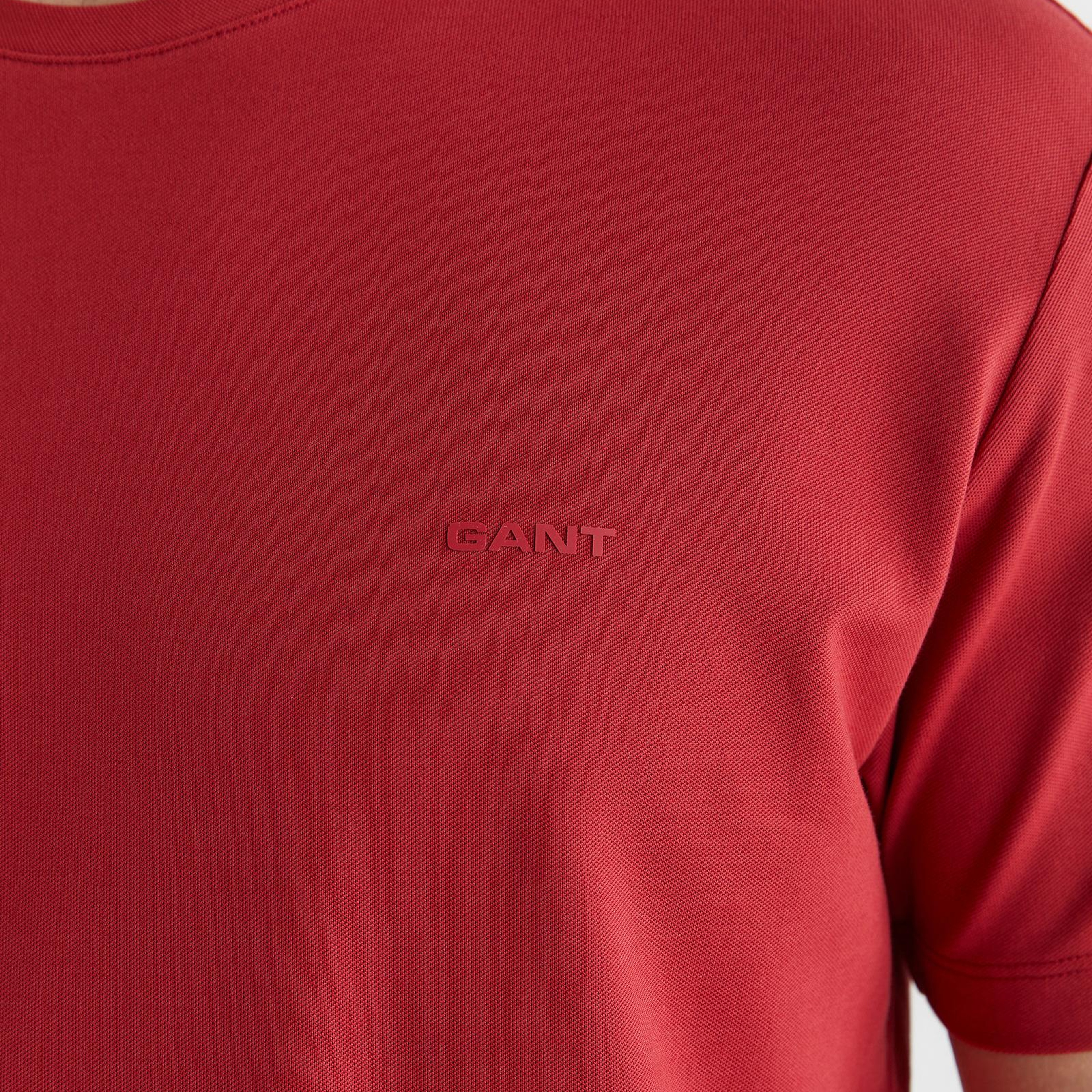 GANT Erkek Kırmızı Kısa Kollu T-Shirt